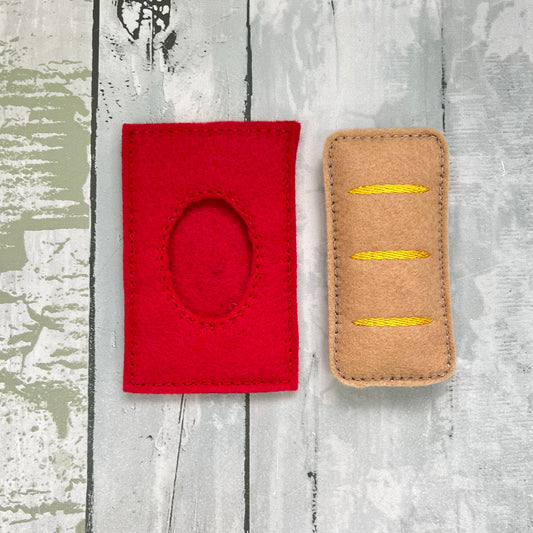 Apple Turnover Felt Play Food