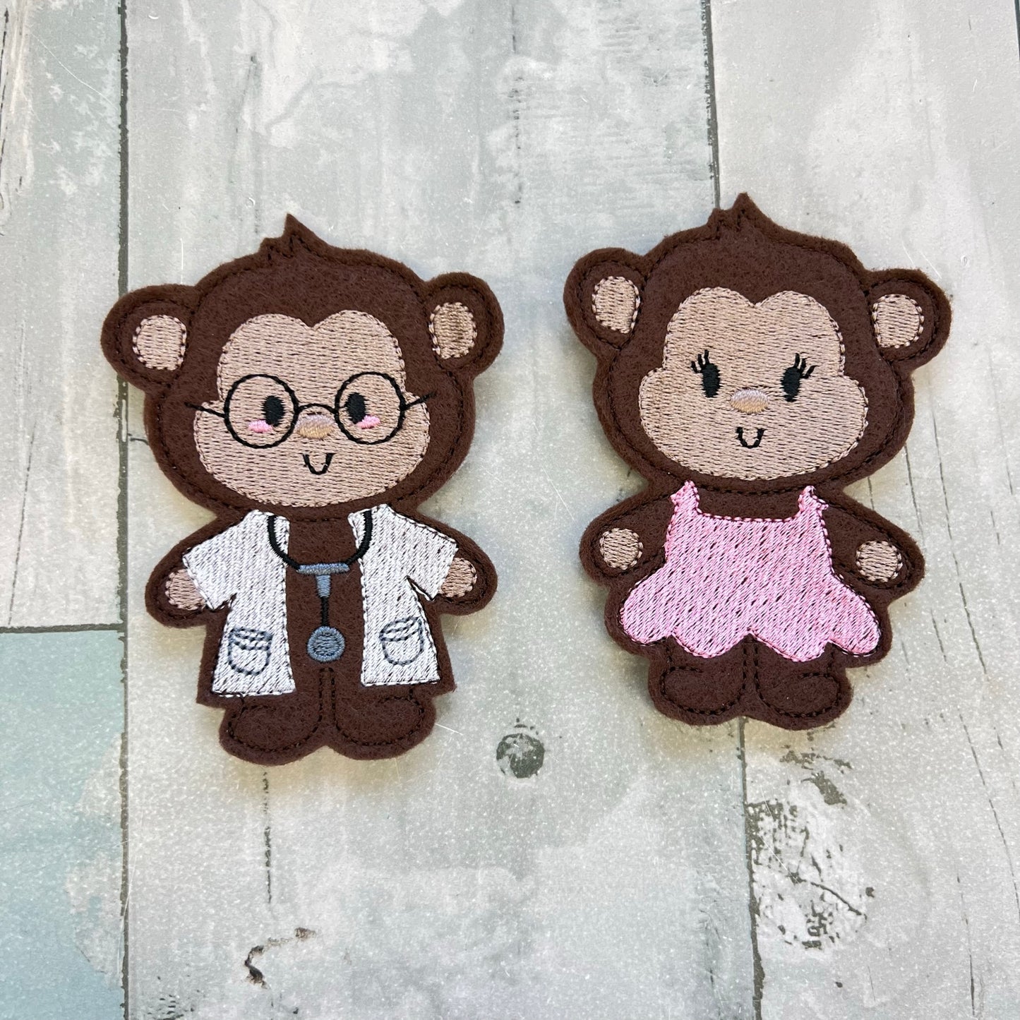 5 Little Monkeys Finger Puppets