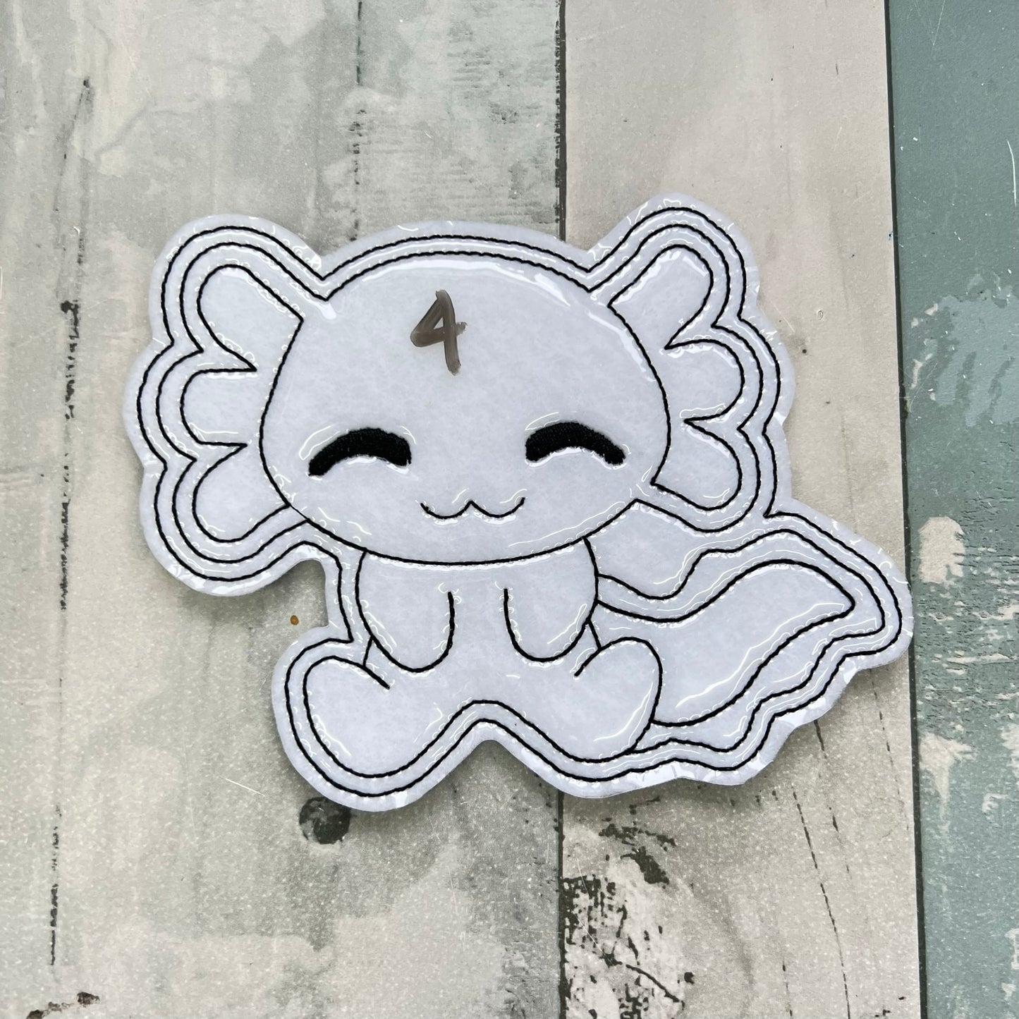 Axolotl Colouring Dolls