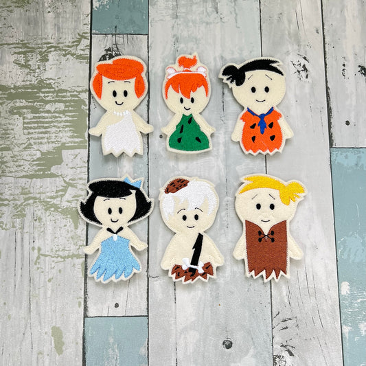 Stone Age Family Finger Puppets