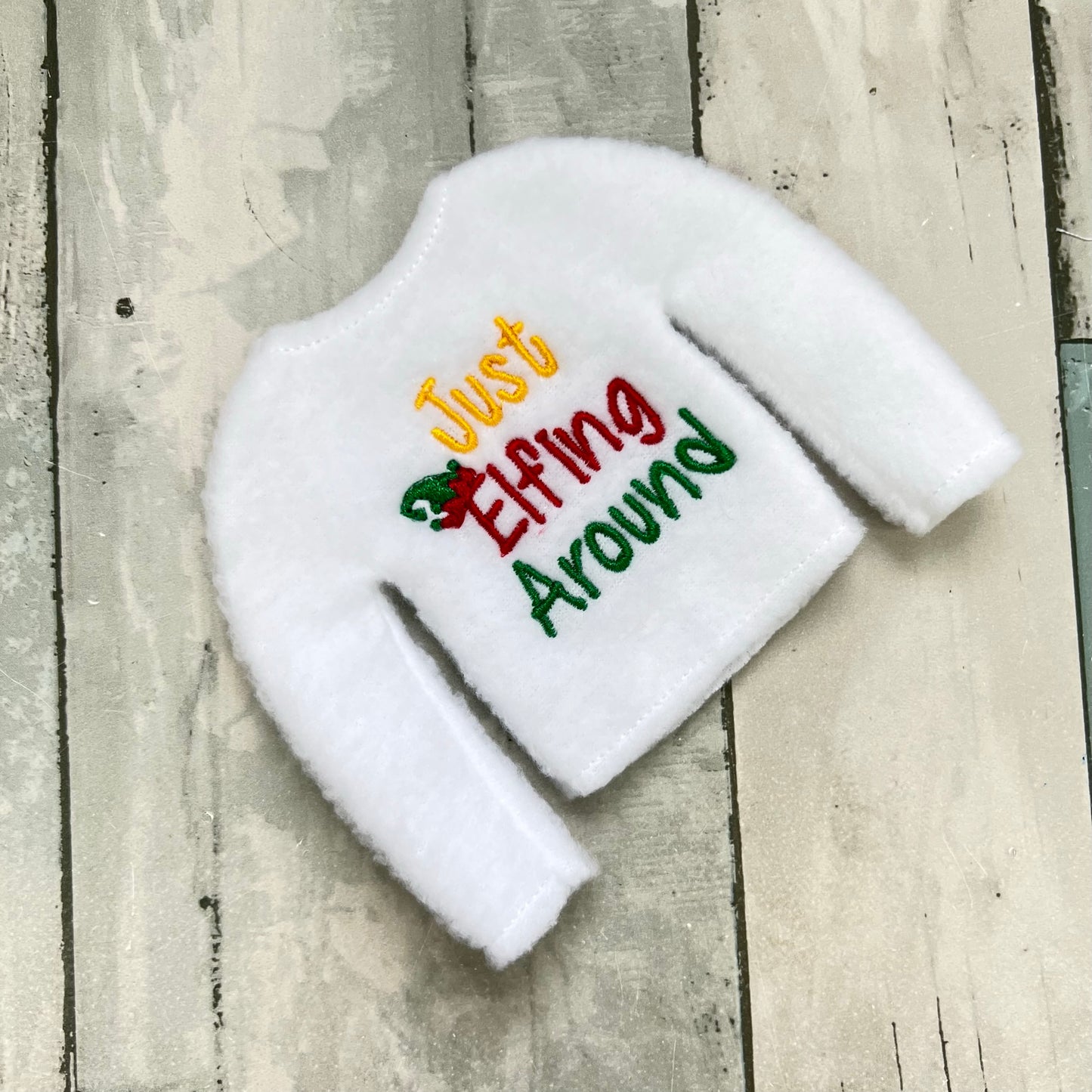 Just Elfing Around Elf Sweater