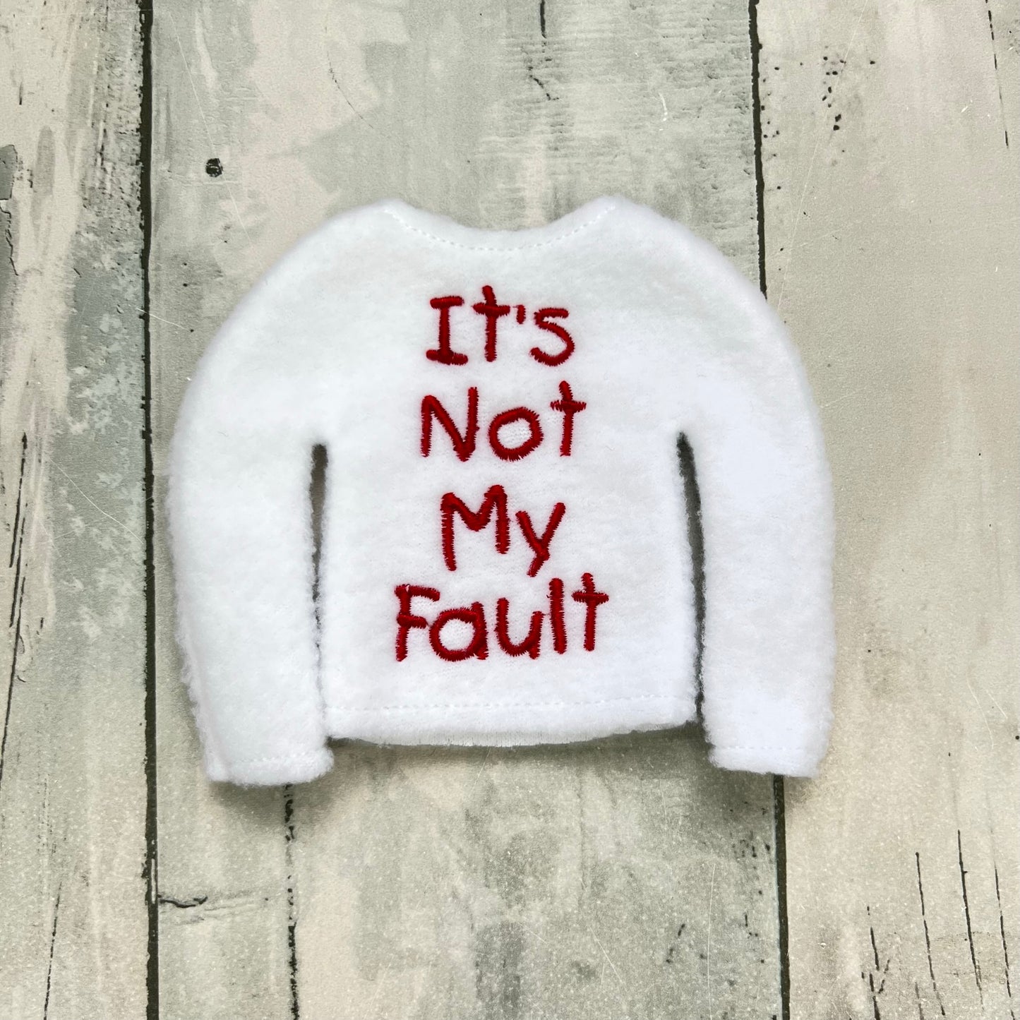 It's Not My Fault Elf Sweater