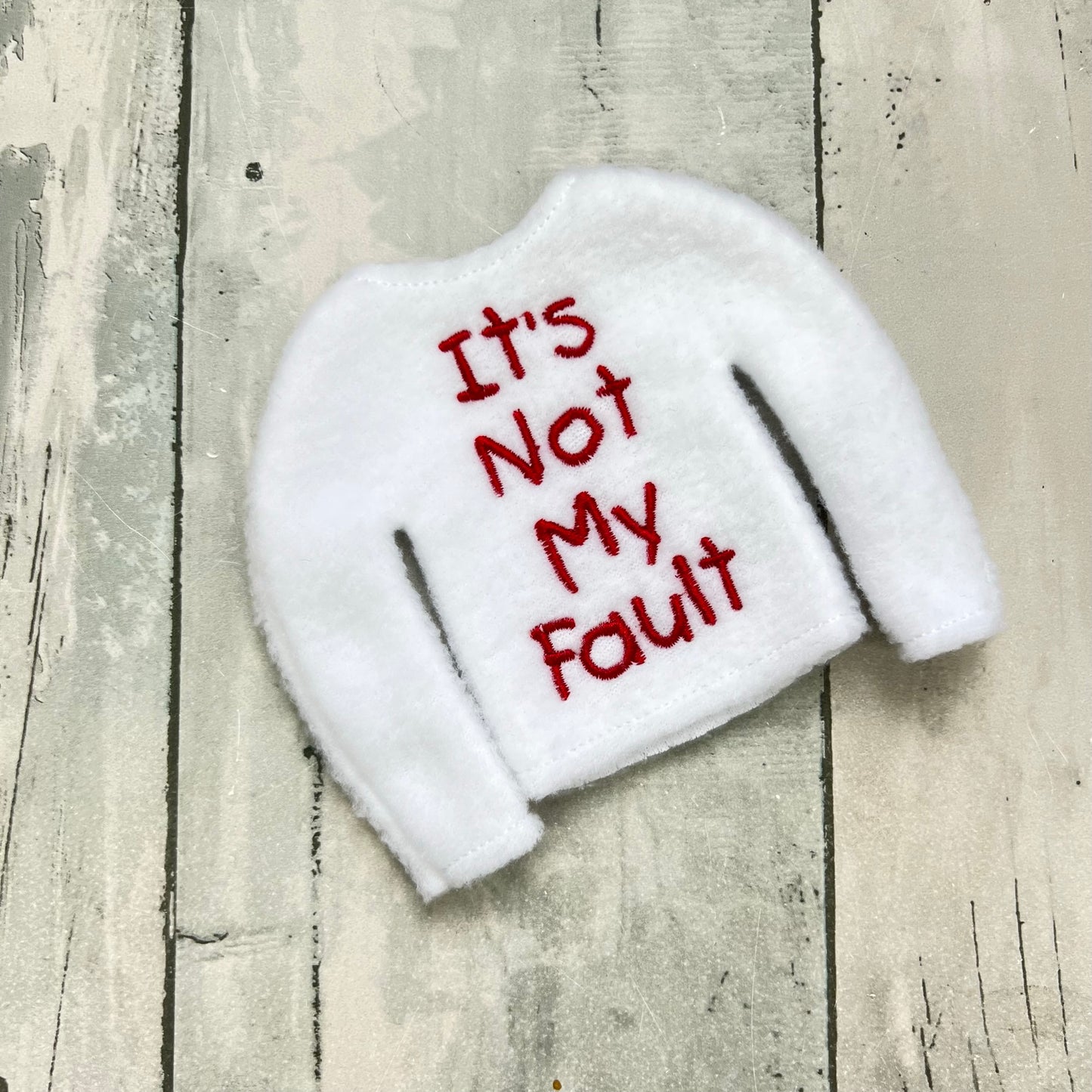 It's Not My Fault Elf Sweater