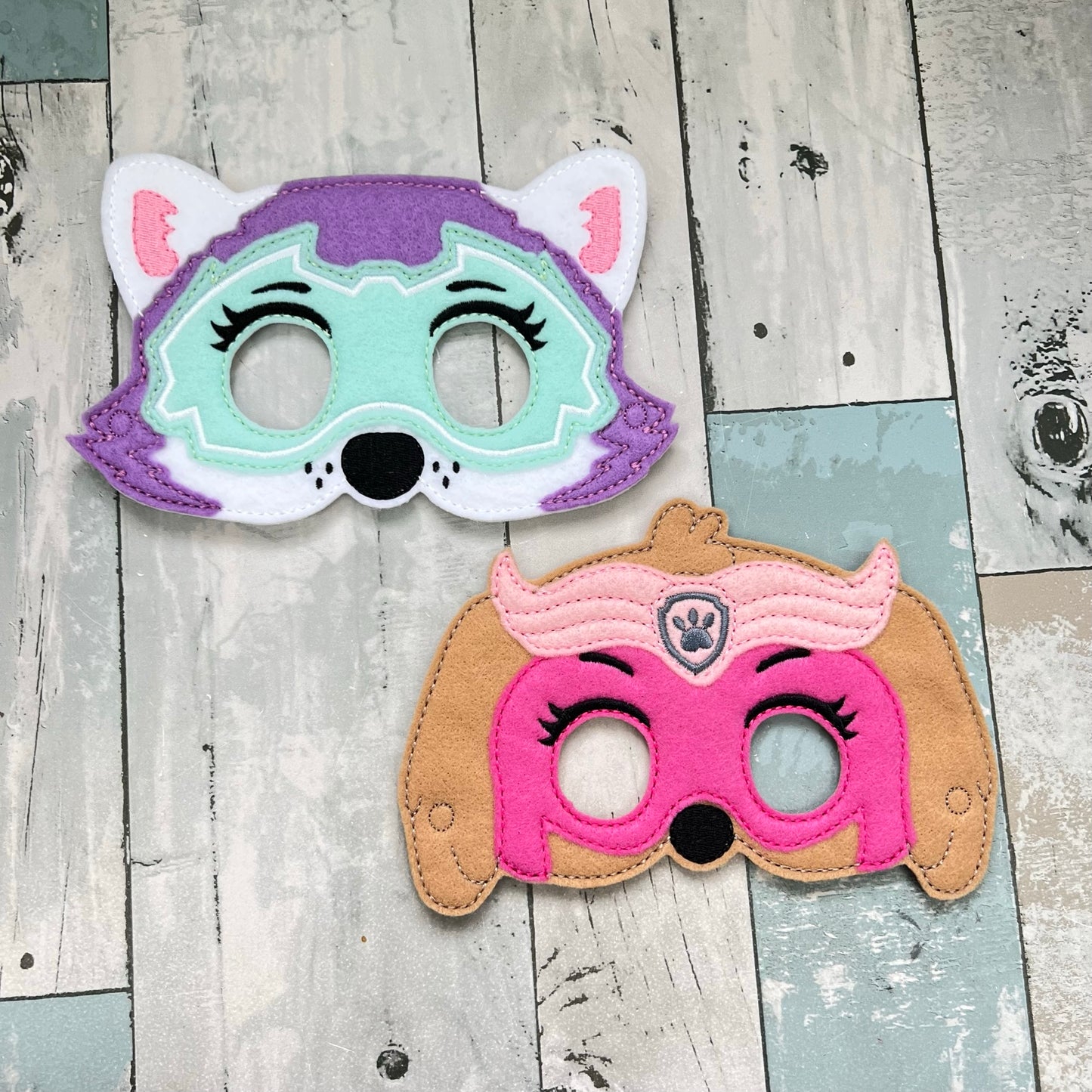Helpful Strong Pups Felt Play Masks