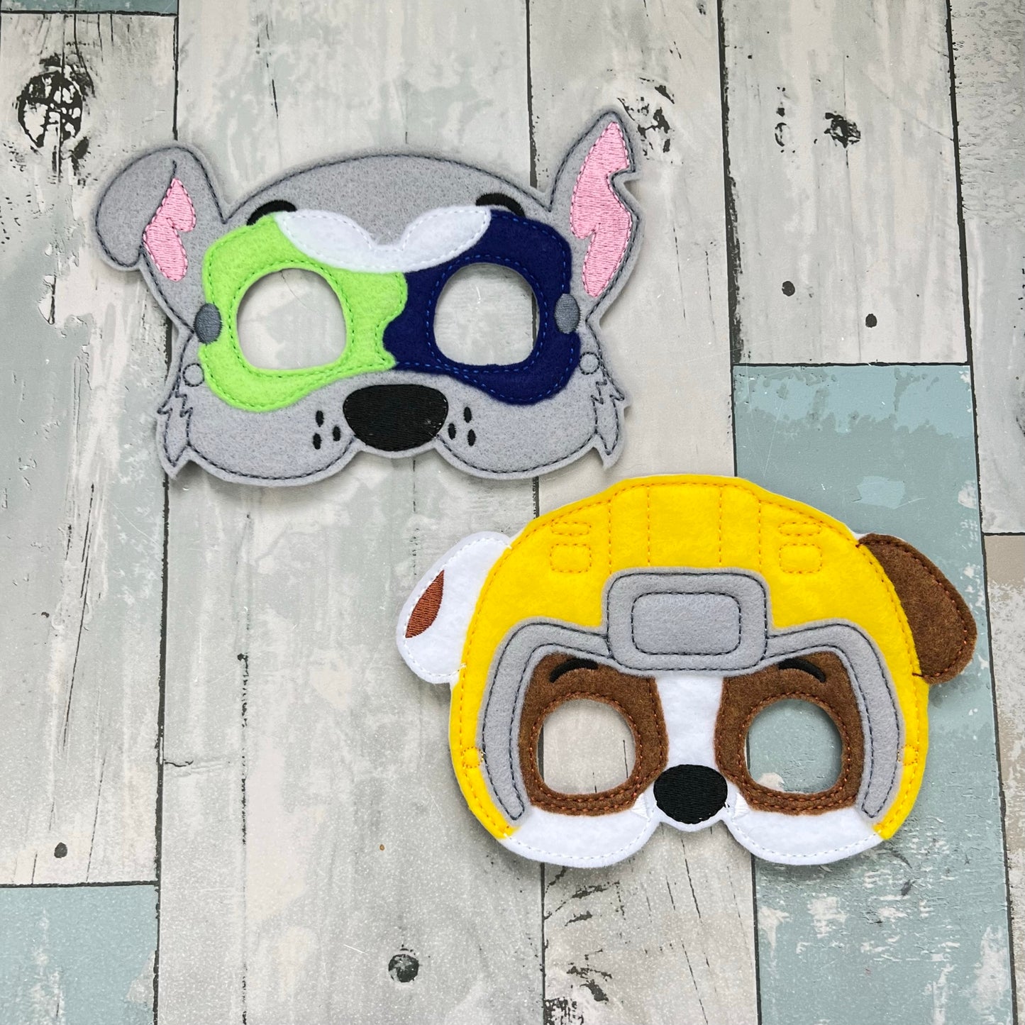 Helpful Strong Pups Felt Play Masks