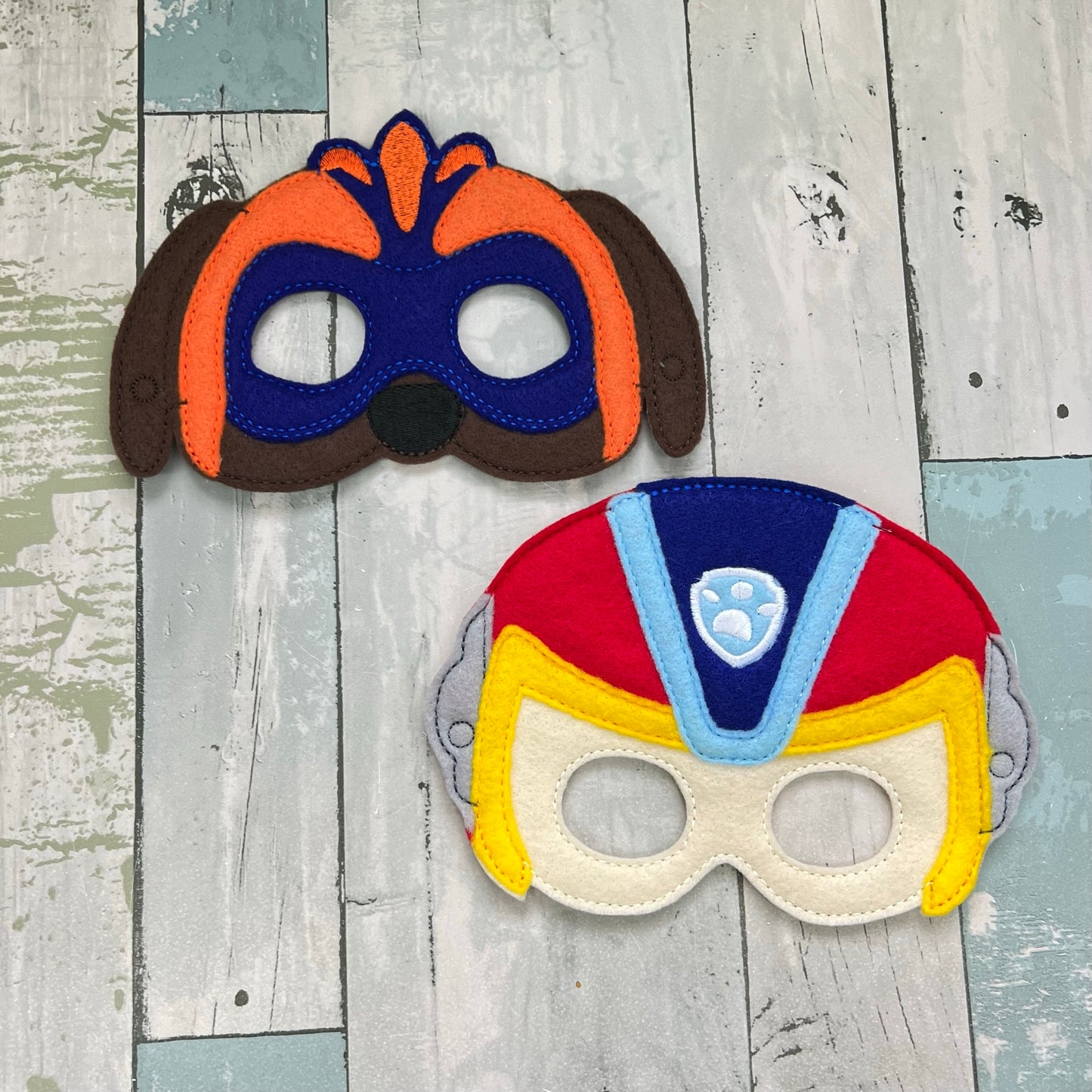 Helpful Strong Pups Felt Play Masks