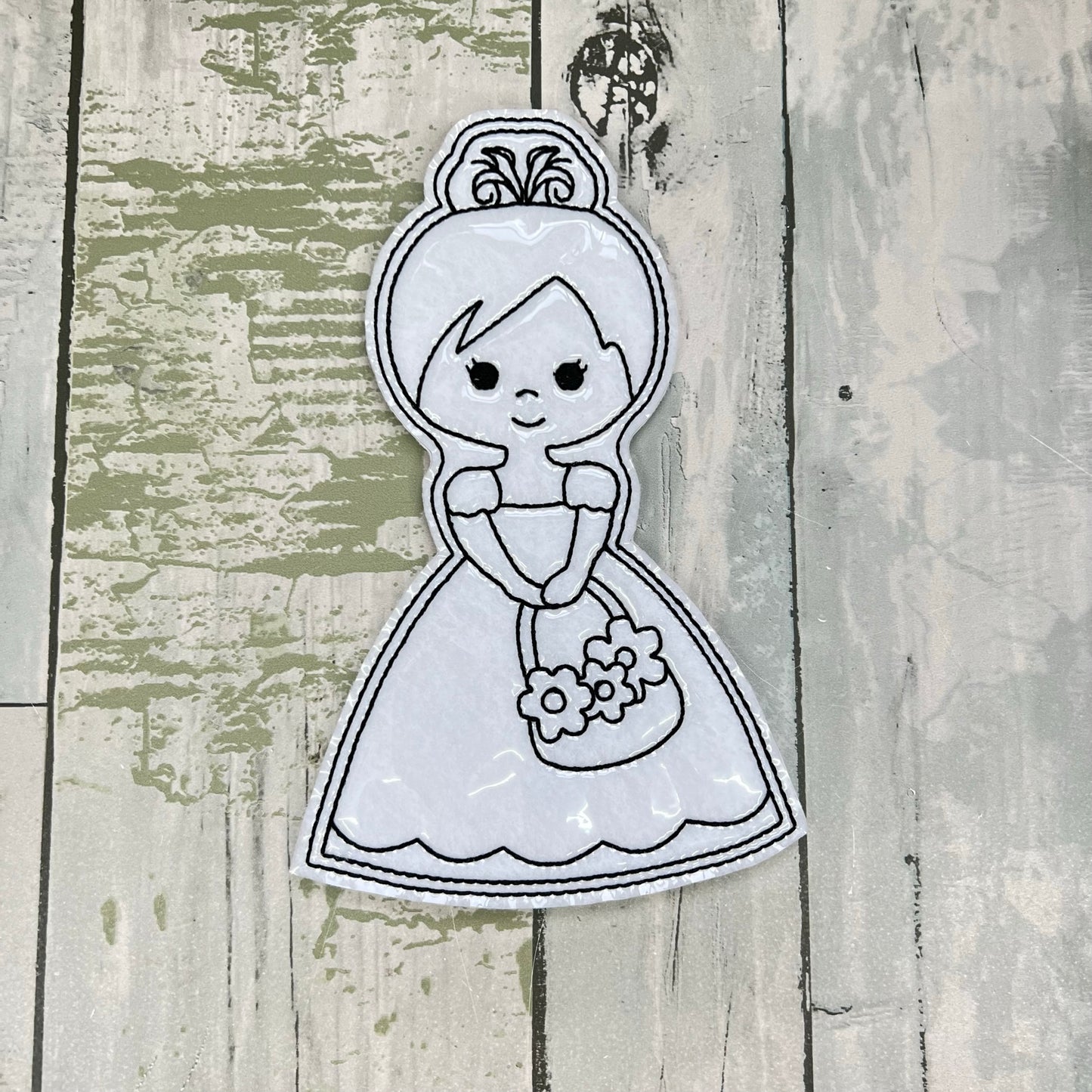 Flower Girl & Ring Bearer Colouring Dolls