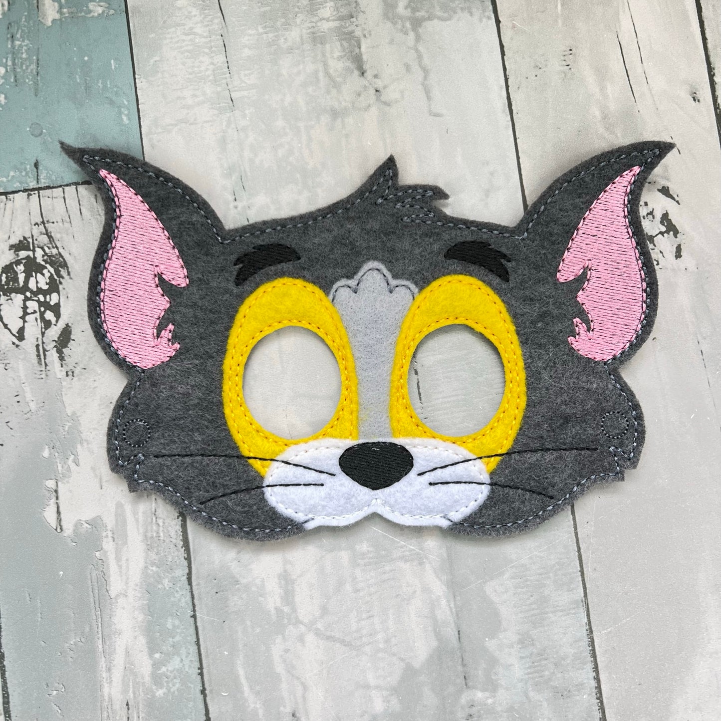 Cat and Mouse Felt Play Masks