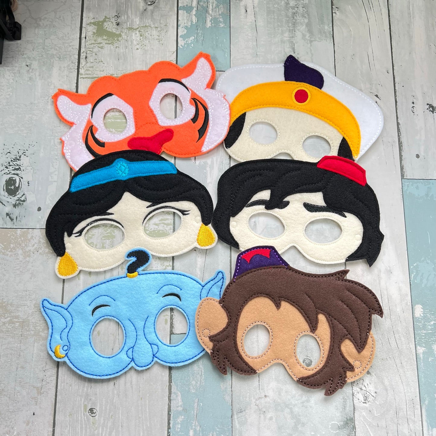 Desert Princess Felt Play Masks