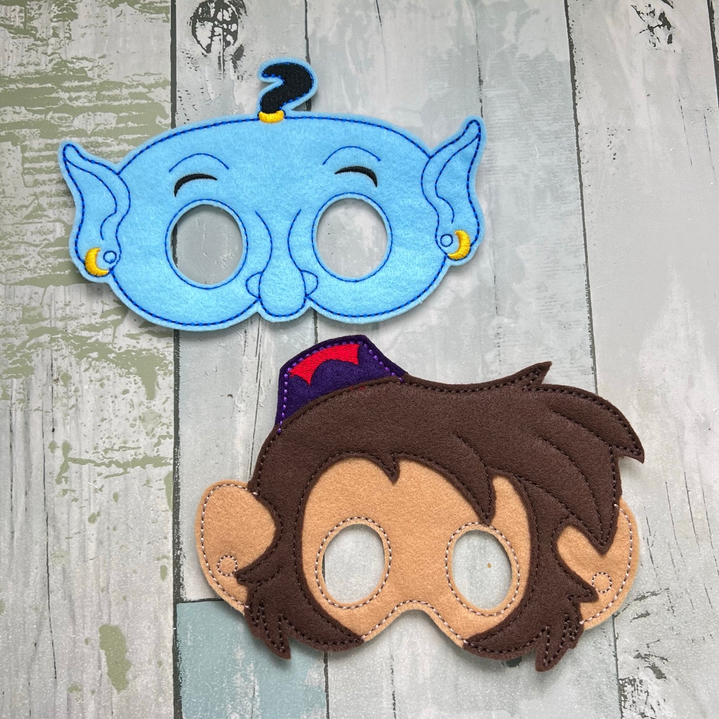 Desert Princess Felt Play Masks