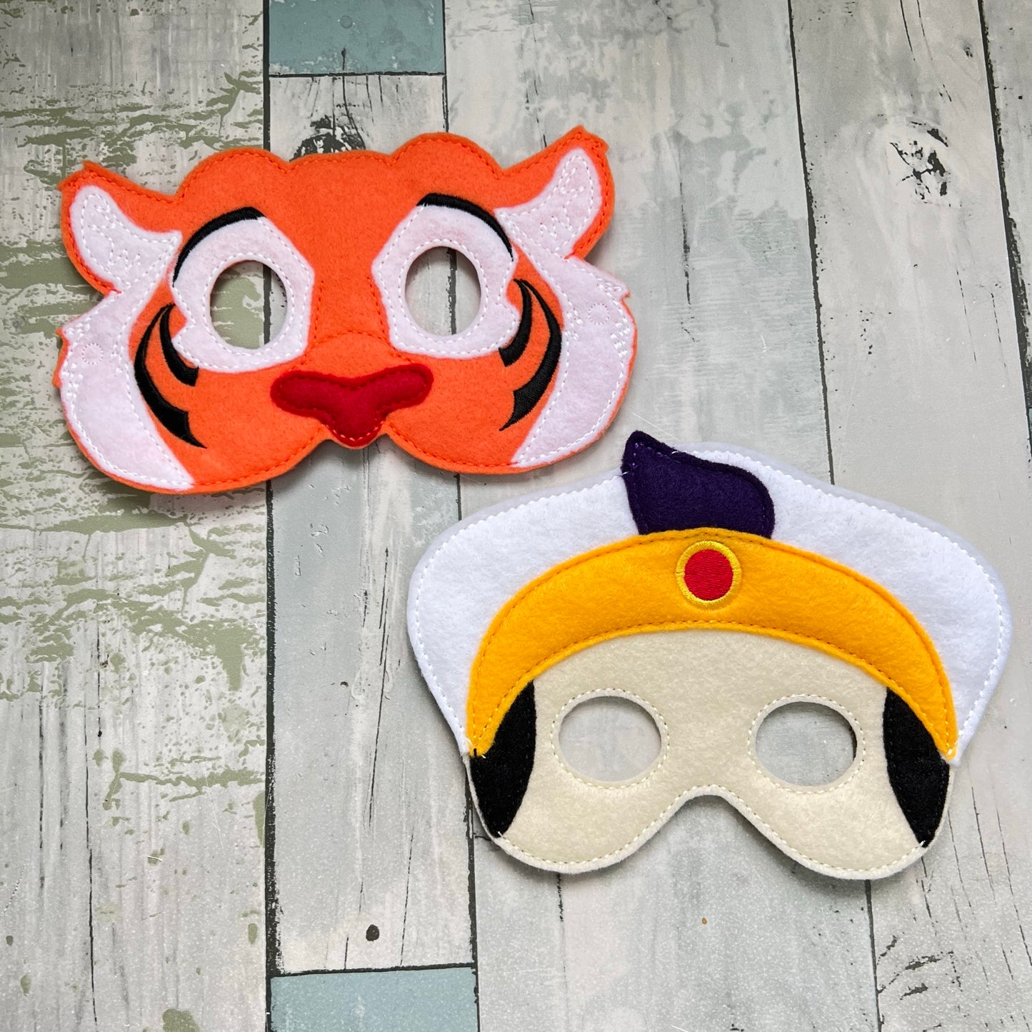Desert Princess Felt Play Masks