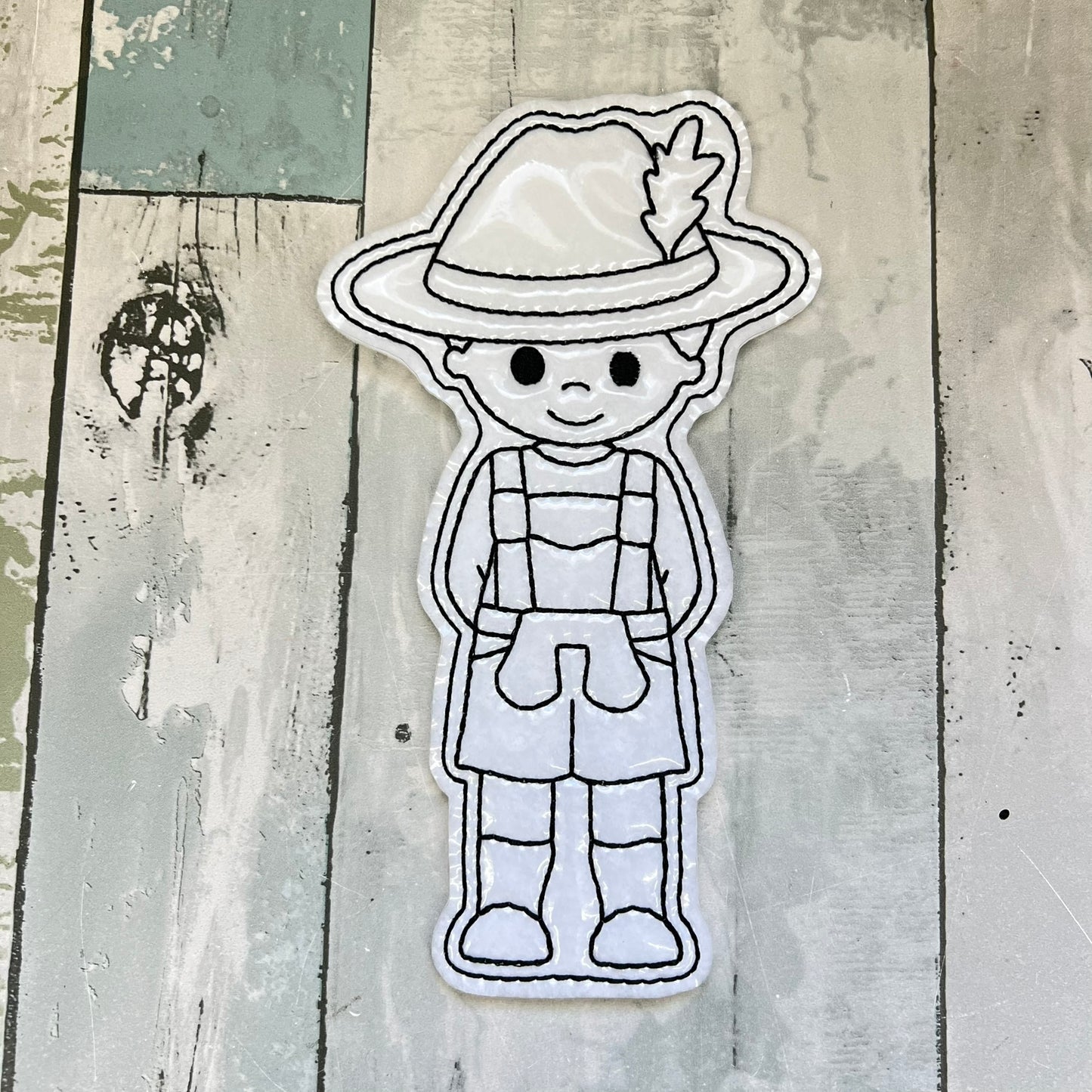 Octoberfest Colouring Dolls