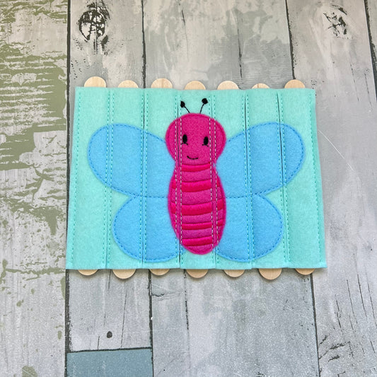 Butterfly Felt Stick Puzzle