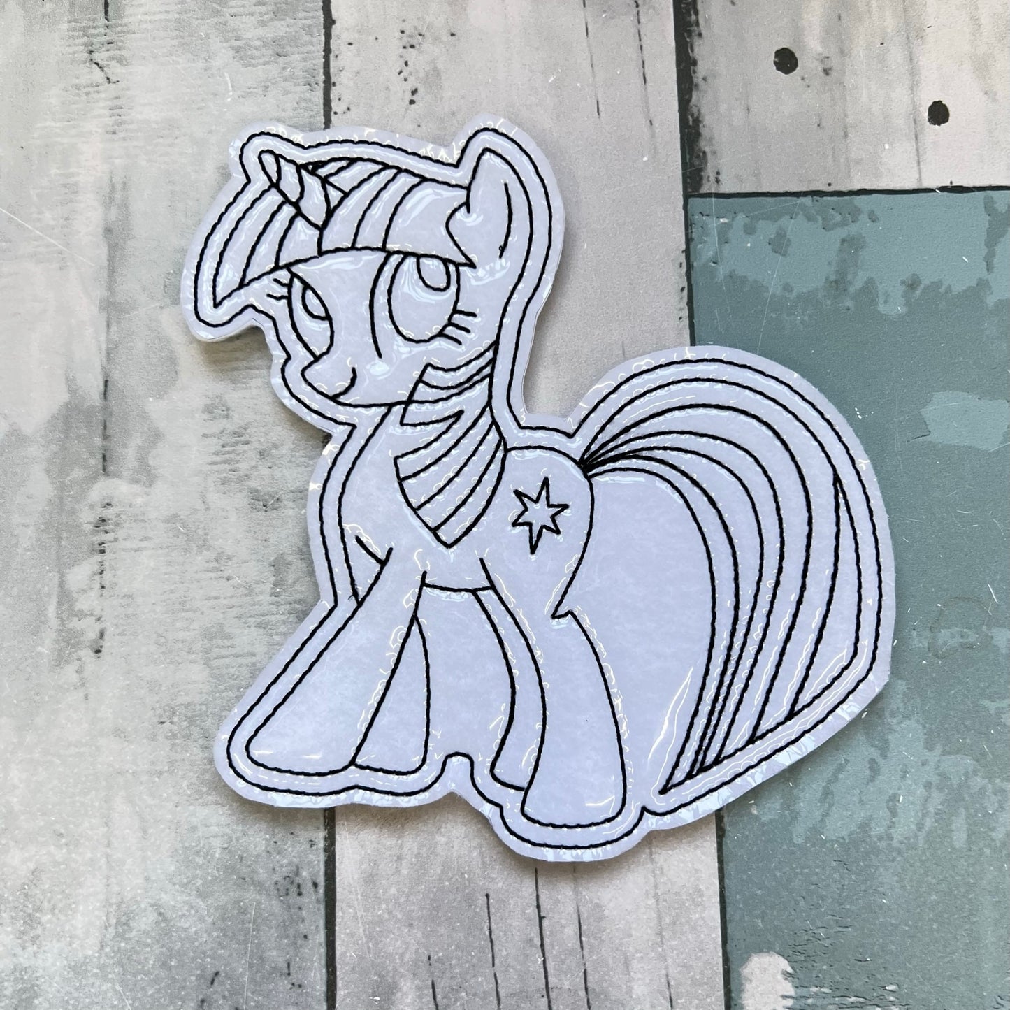 Horses Set 2 Colouring Dolls