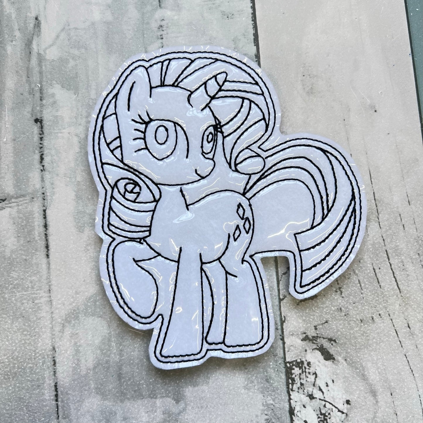 Horses Set 2 Colouring Dolls