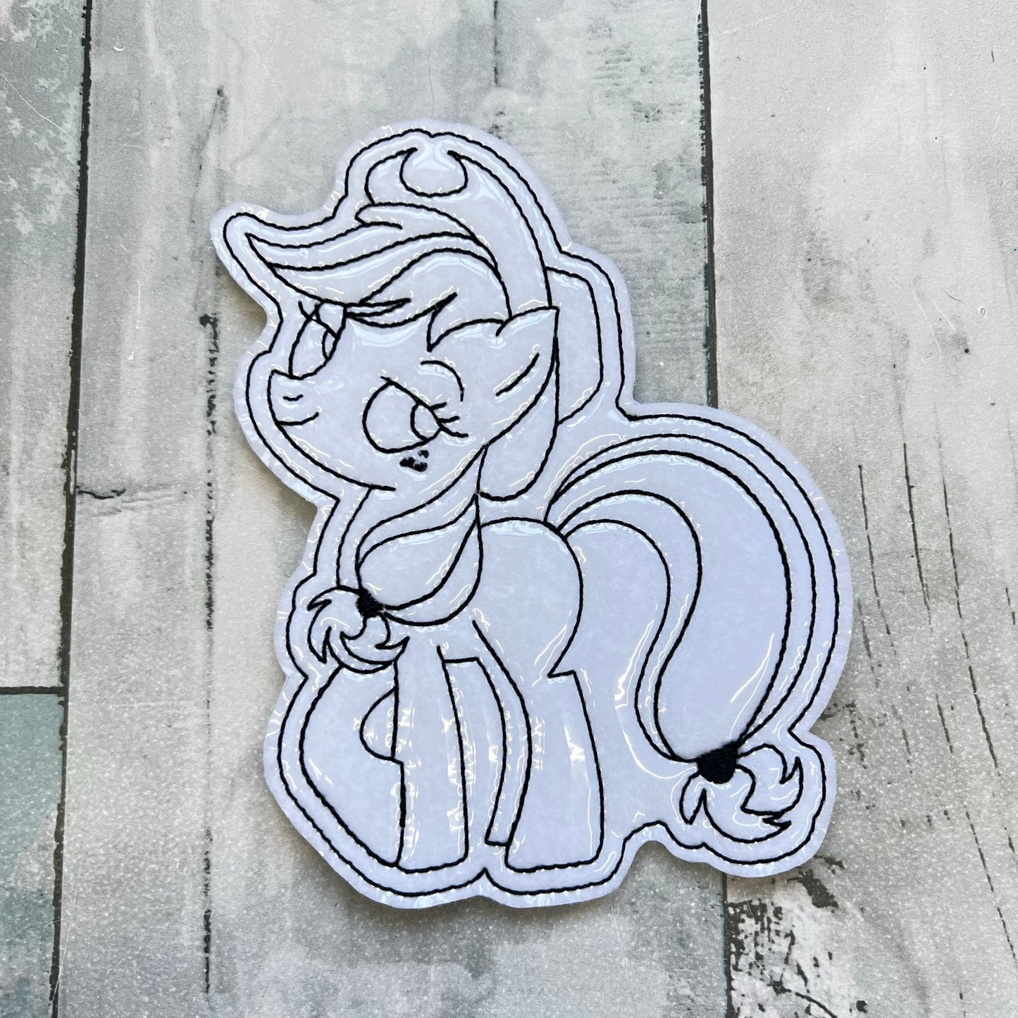 Horses Set 2 Colouring Dolls