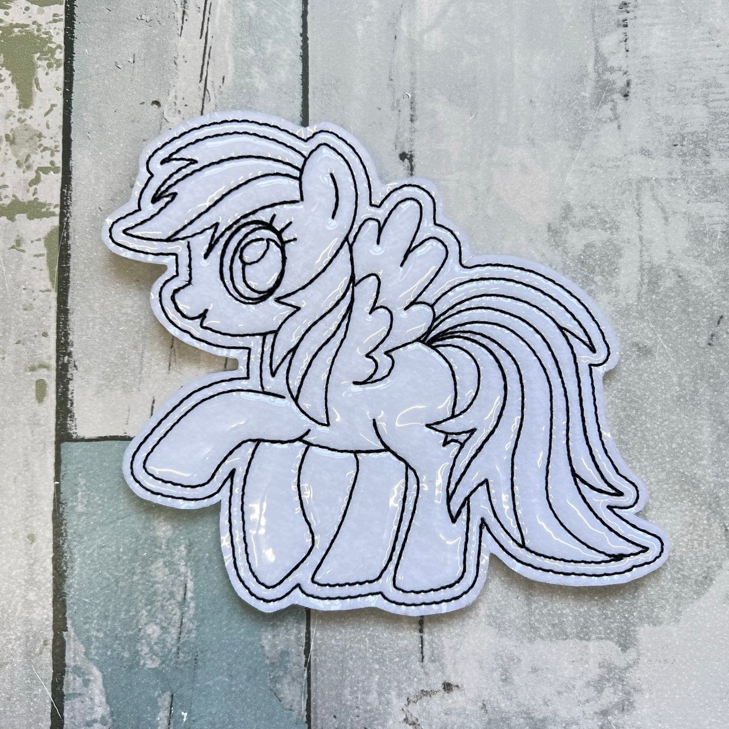 Horses Set 2 Colouring Dolls