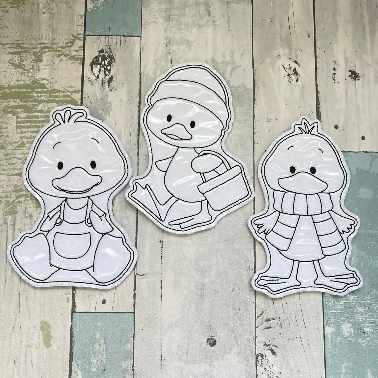 Ducks Colouring Dolls