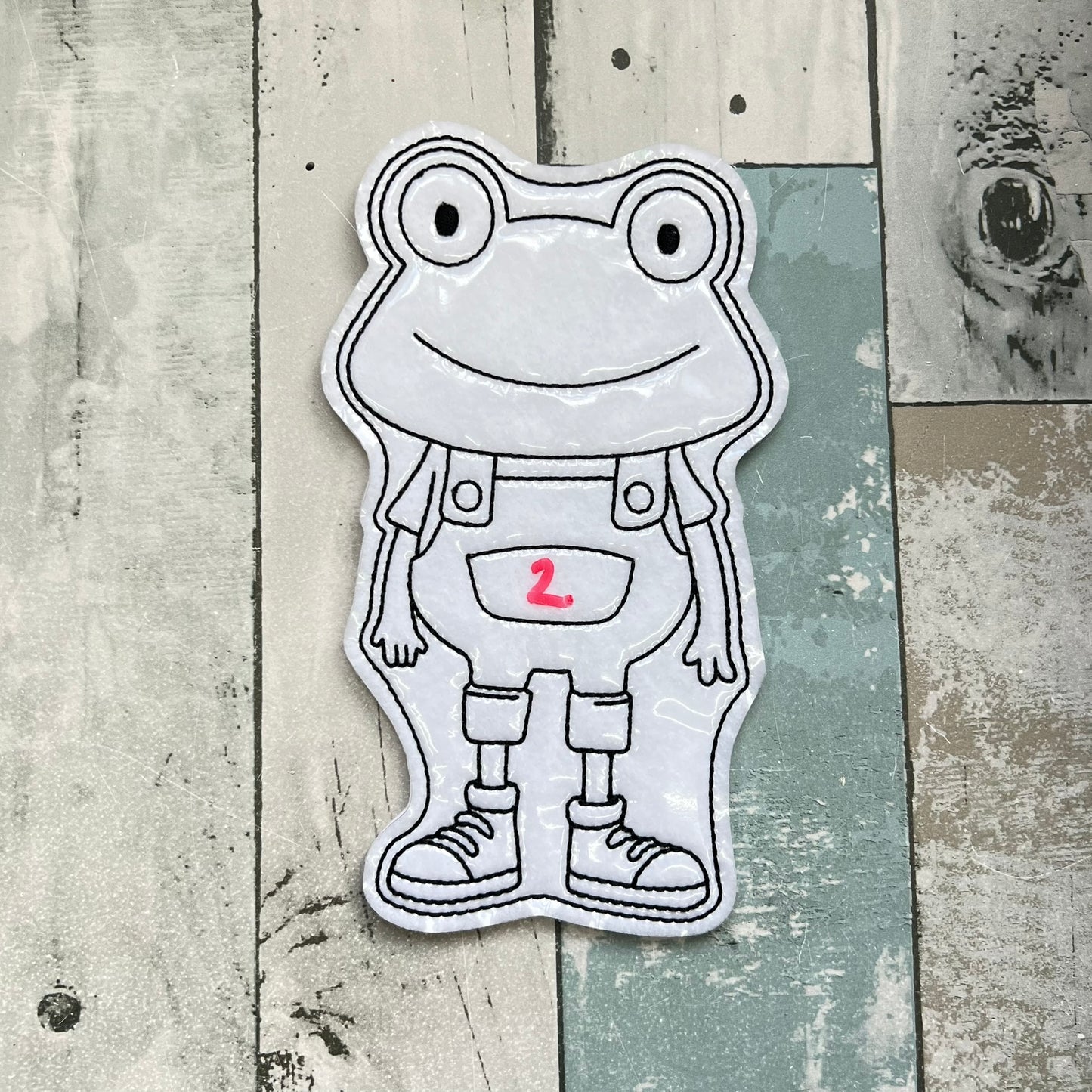 Frogs Set 2 Colouring Dolls