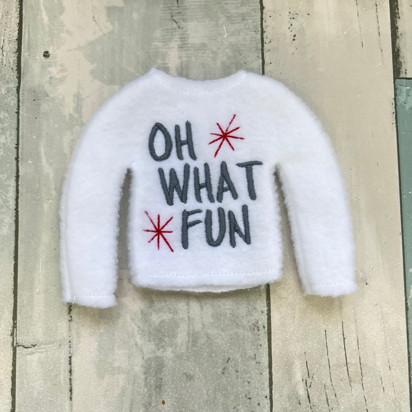 Oh What Fun Elf Sweater