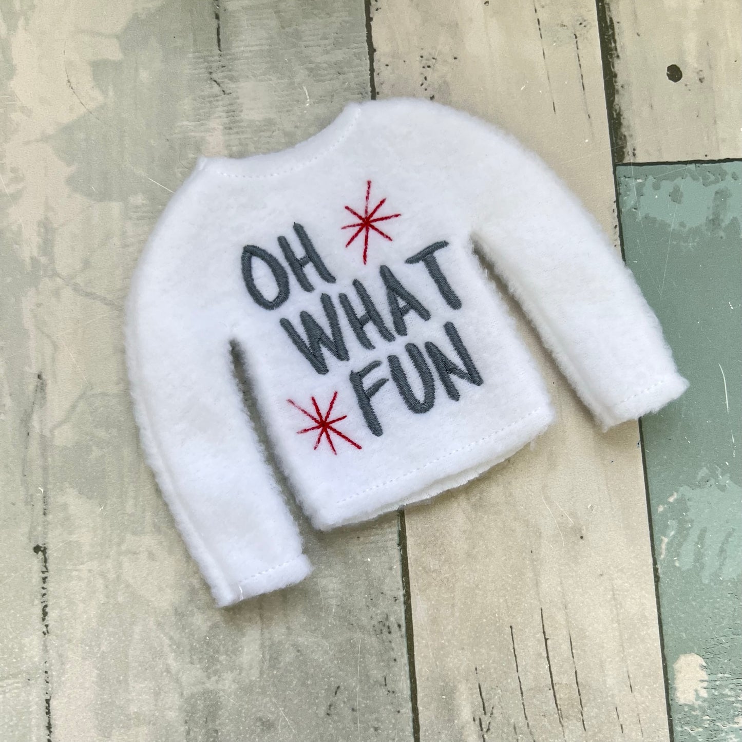 Oh What Fun Elf Sweater
