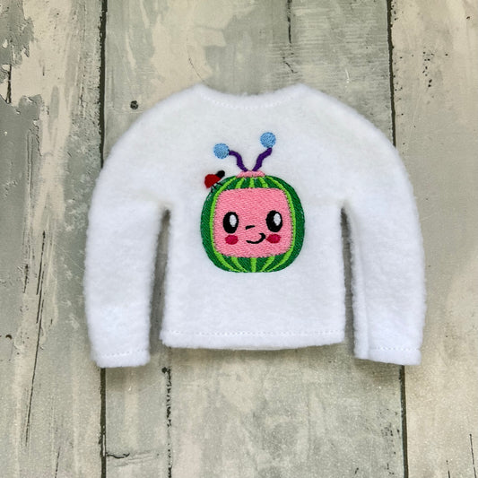 Kids TV Screen Elf Sweater