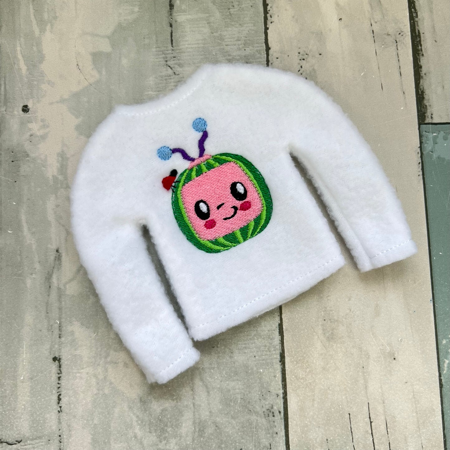 Kids TV Screen Elf Sweater