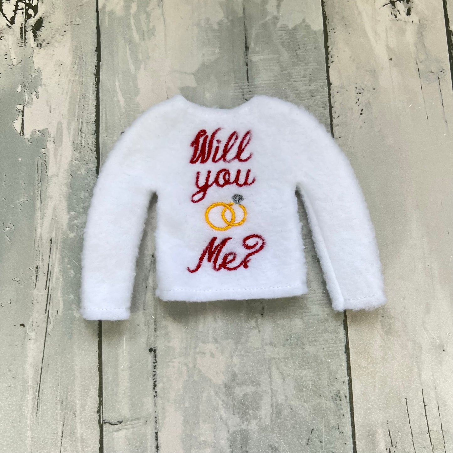Will You Marry Me? Elf Sweater