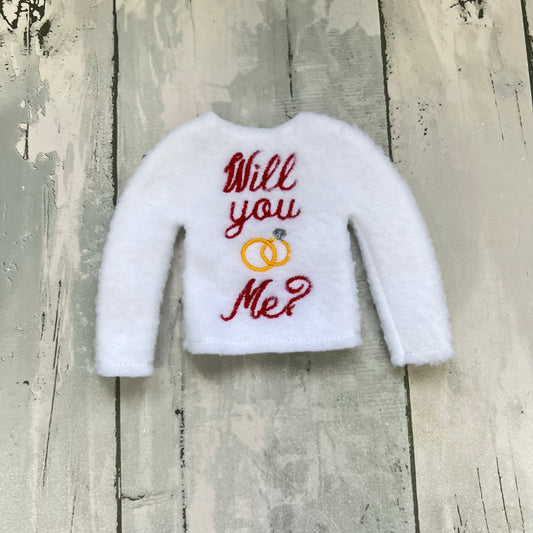 Will You Marry Me? Elf Sweater