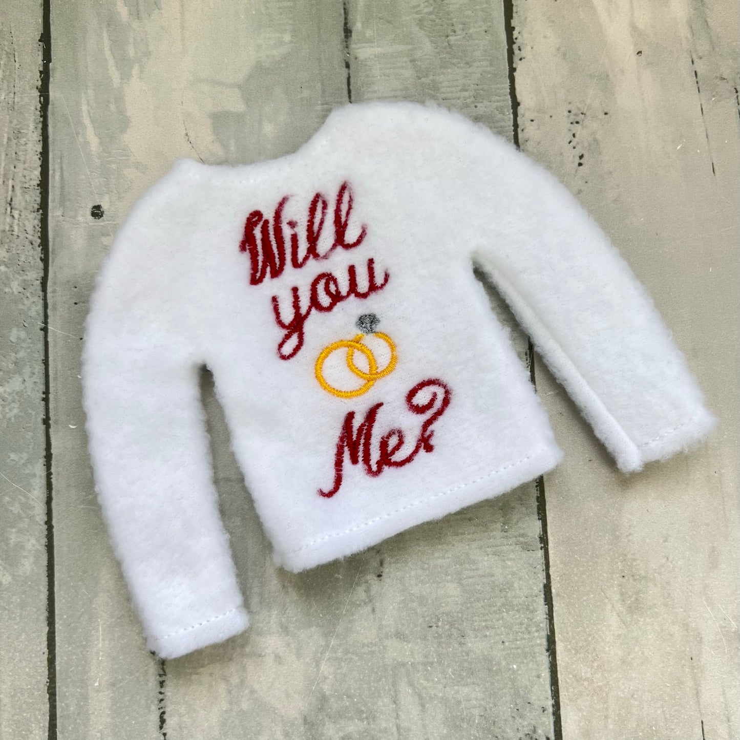 Will You Marry Me? Elf Sweater