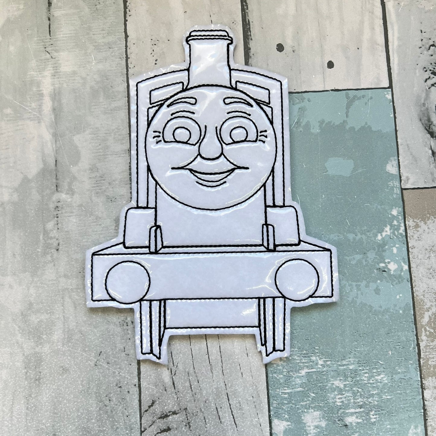 Rides on Tracks & Friends Colouring Dolls