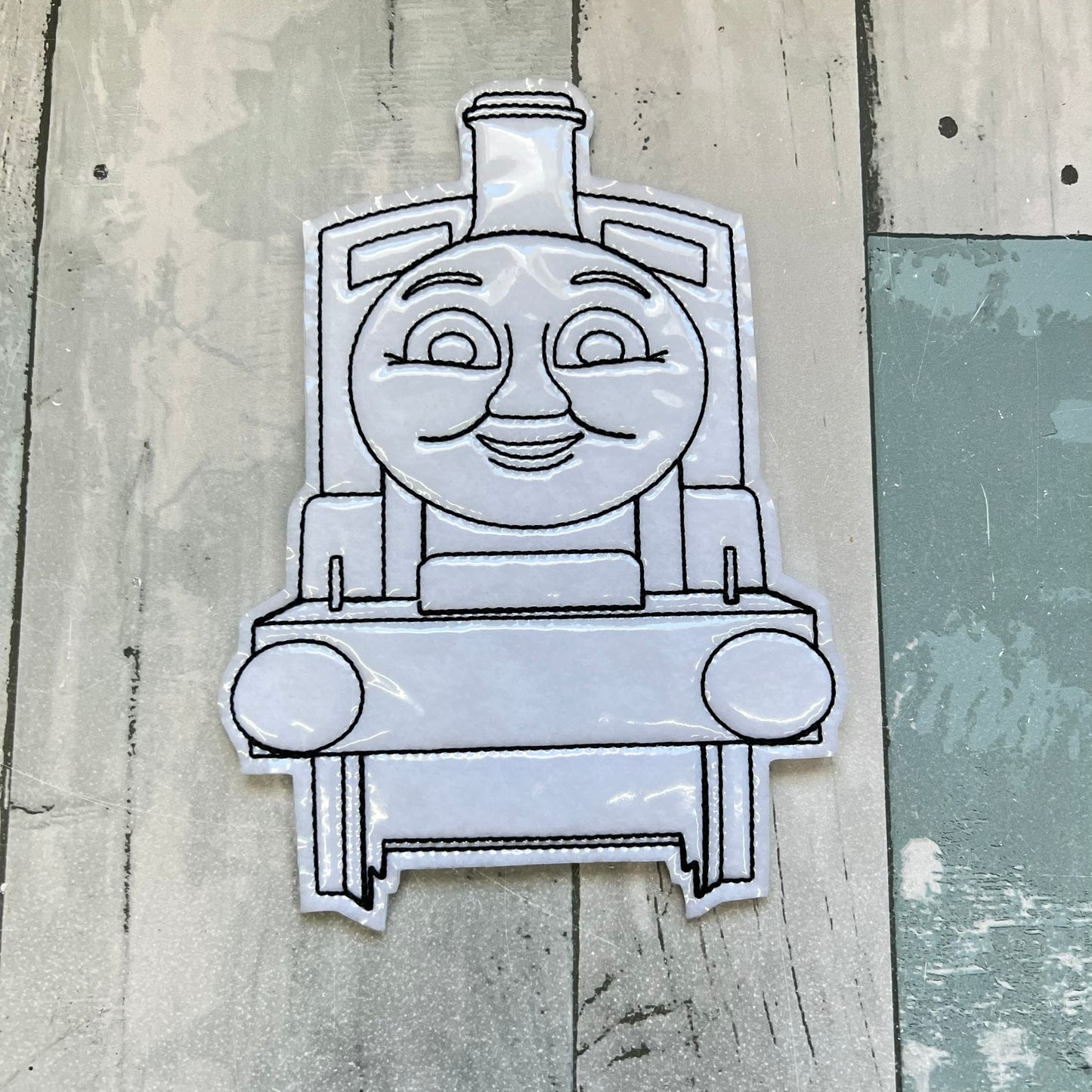 Rides on Tracks & Friends Colouring Dolls