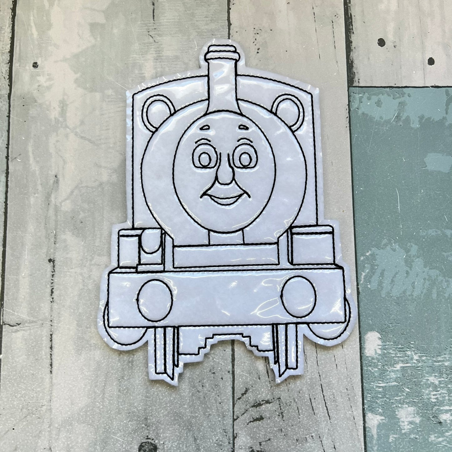 Rides on Tracks & Friends Colouring Dolls