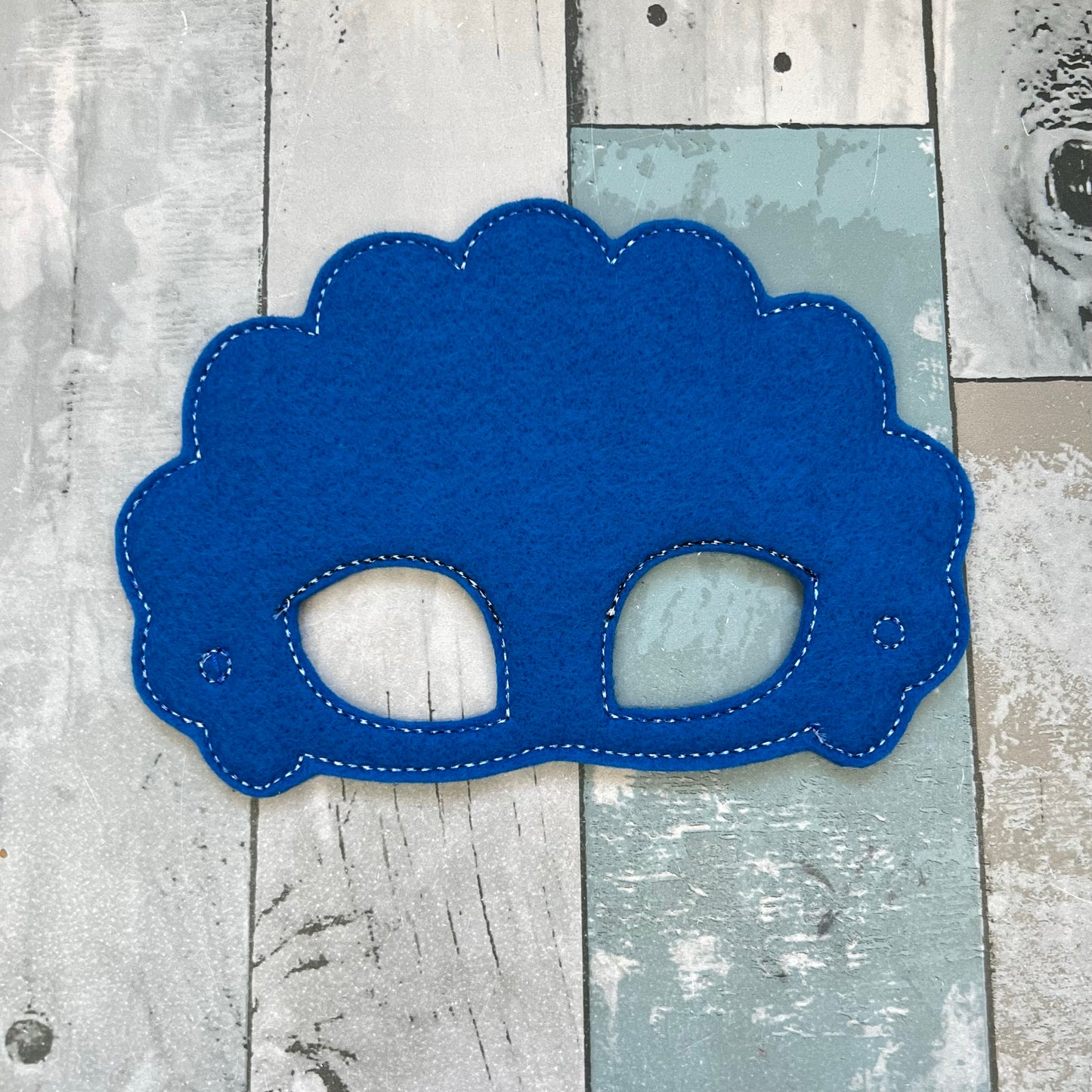 Peacock Felt Play Mask