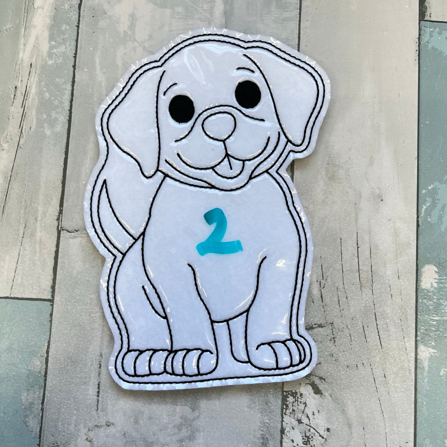 Dogs Set 4 Colouring Dolls