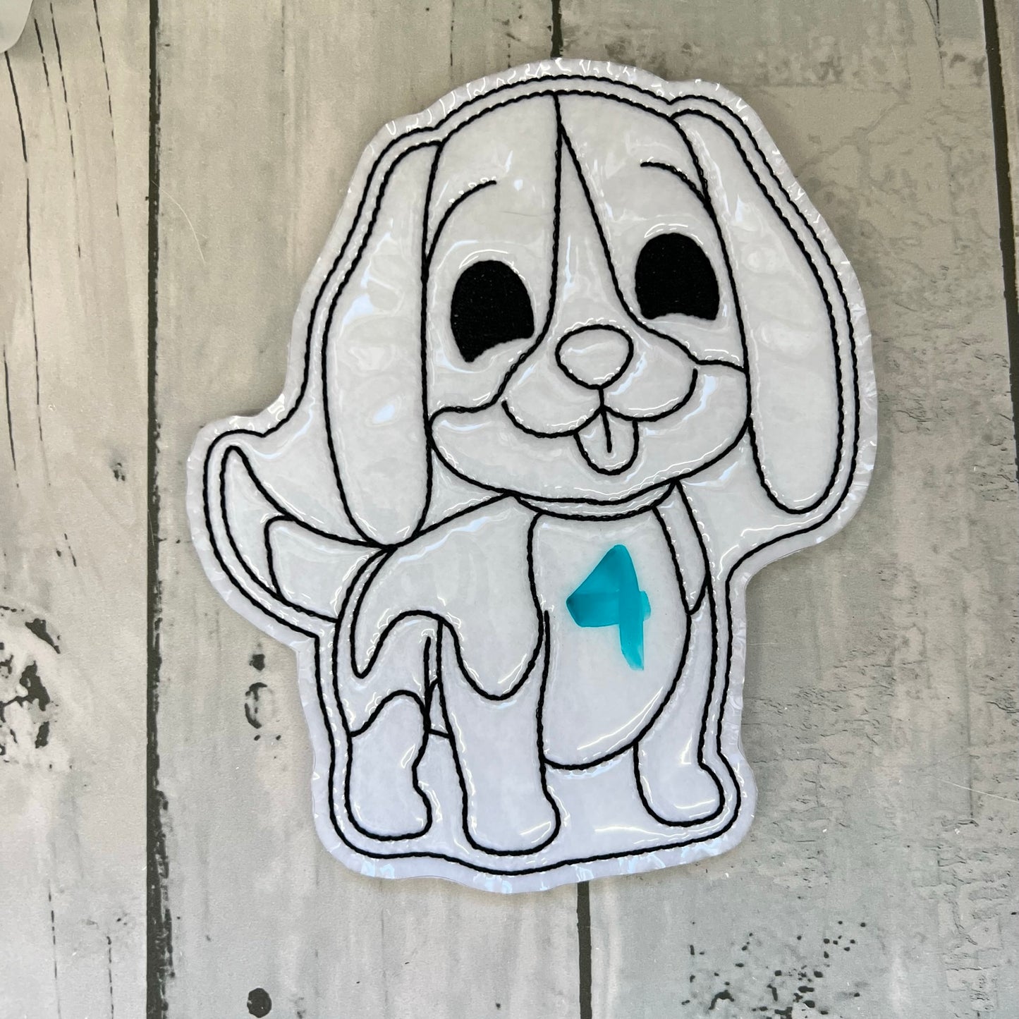 Dogs Set 4 Colouring Dolls
