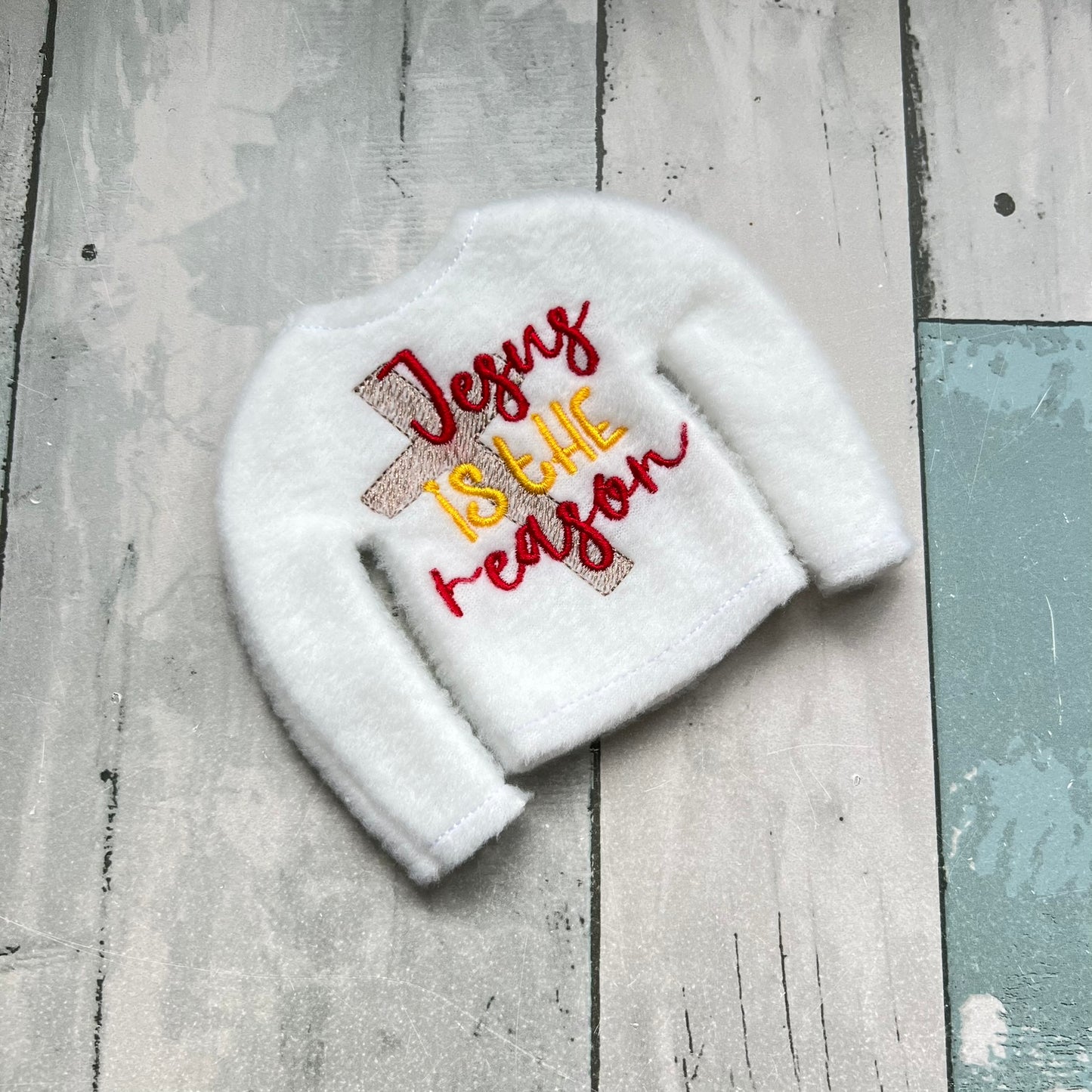 Jesus Is The Reason Elf Sweater