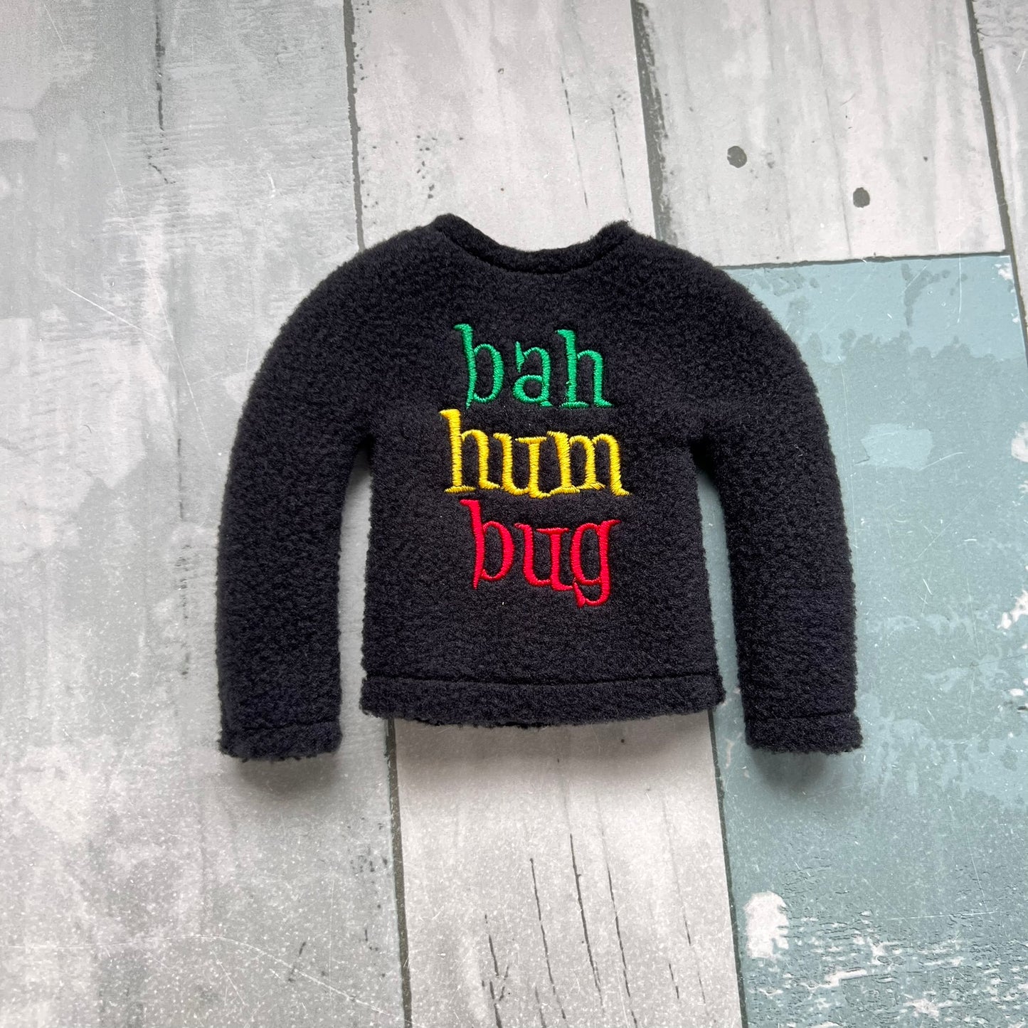 Bah Hum Bug Elf Sweater