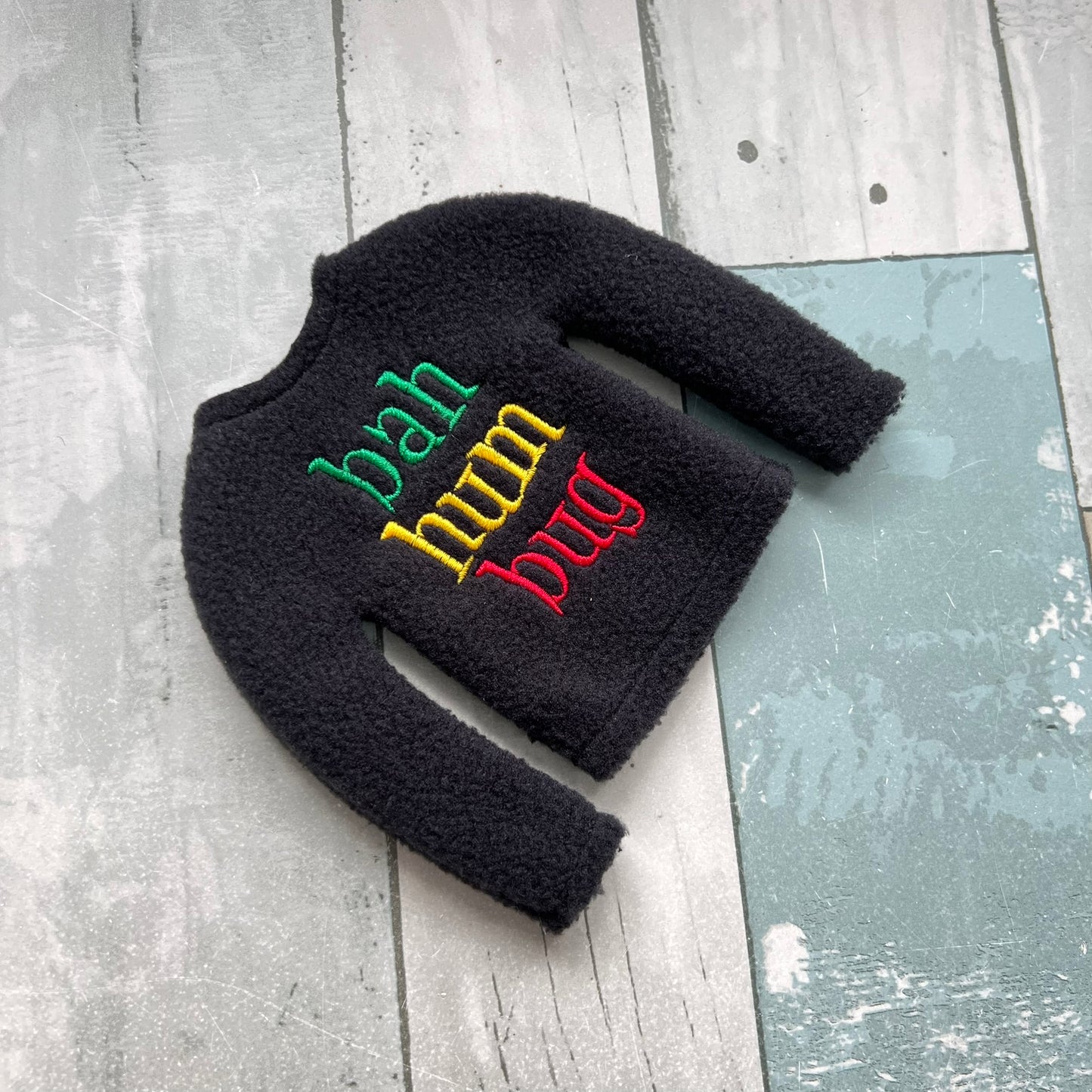 Bah Hum Bug Elf Sweater