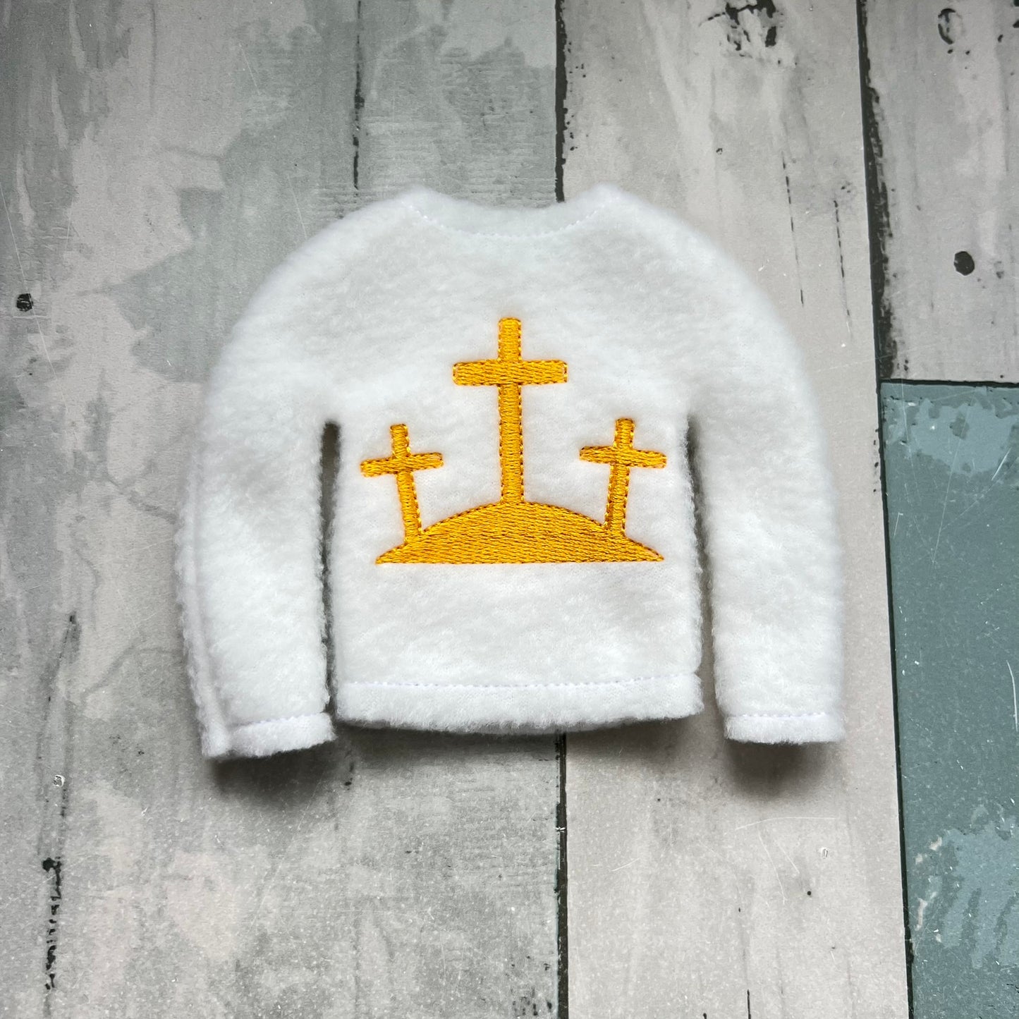 3 Crosses Elf Sweater