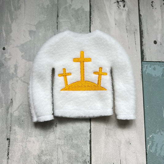 3 Crosses Elf Sweater