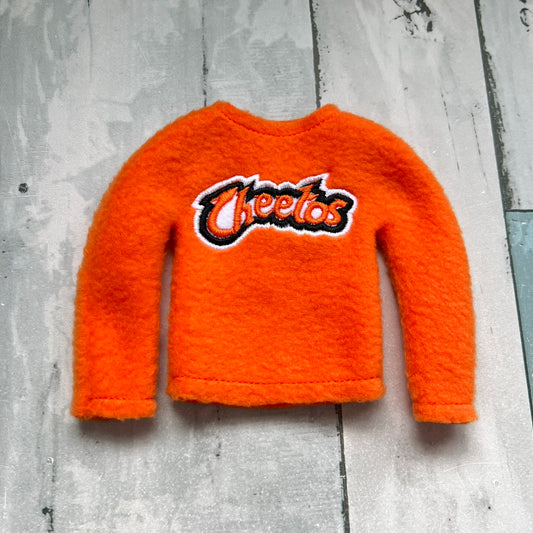 Cheesy Snack Elf Sweater