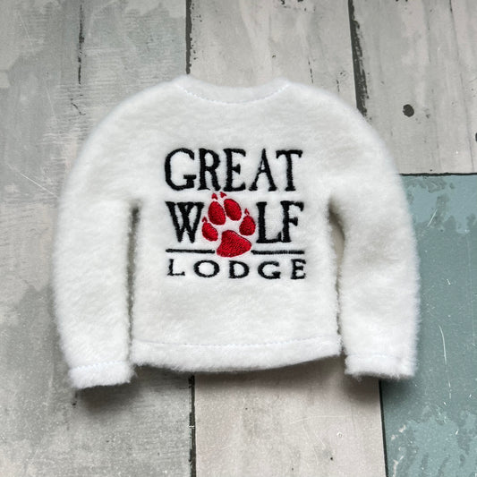 Family Water Park Hotel Fun Elf Sweater