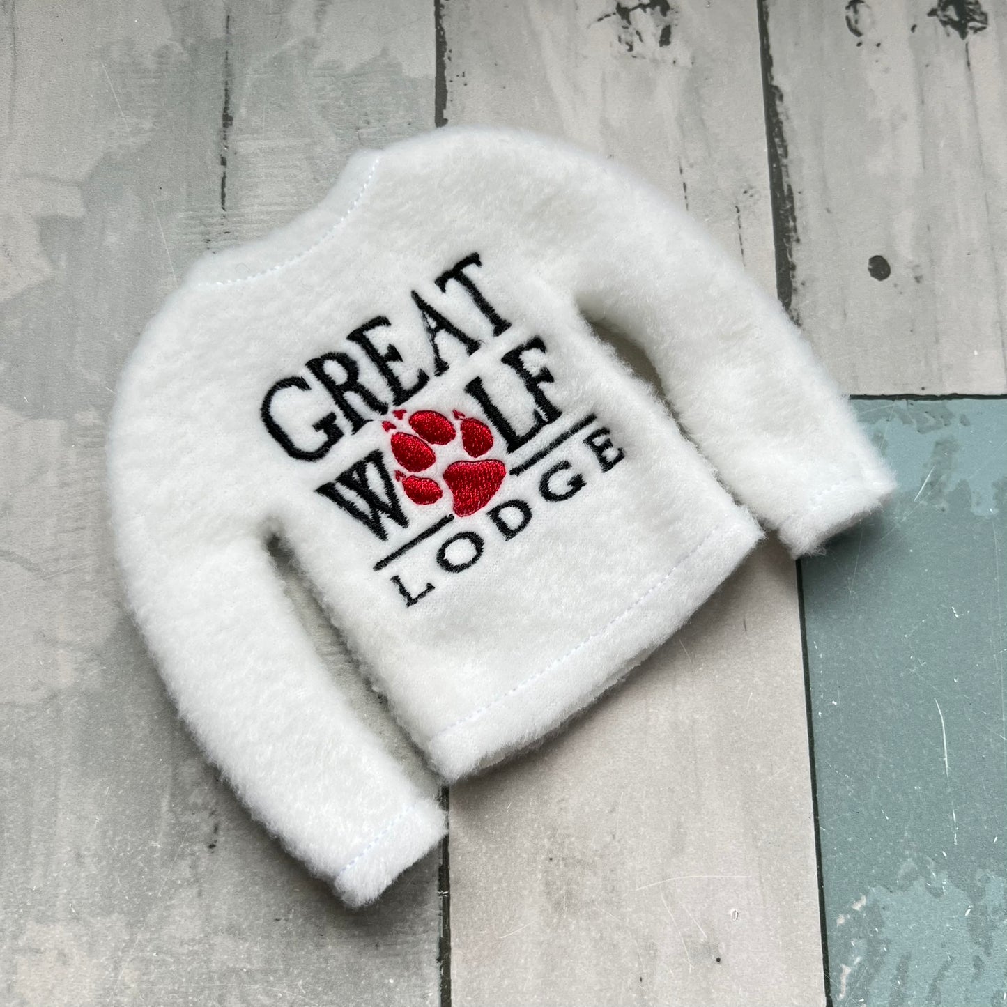 Family Water Park Hotel Fun Elf Sweater