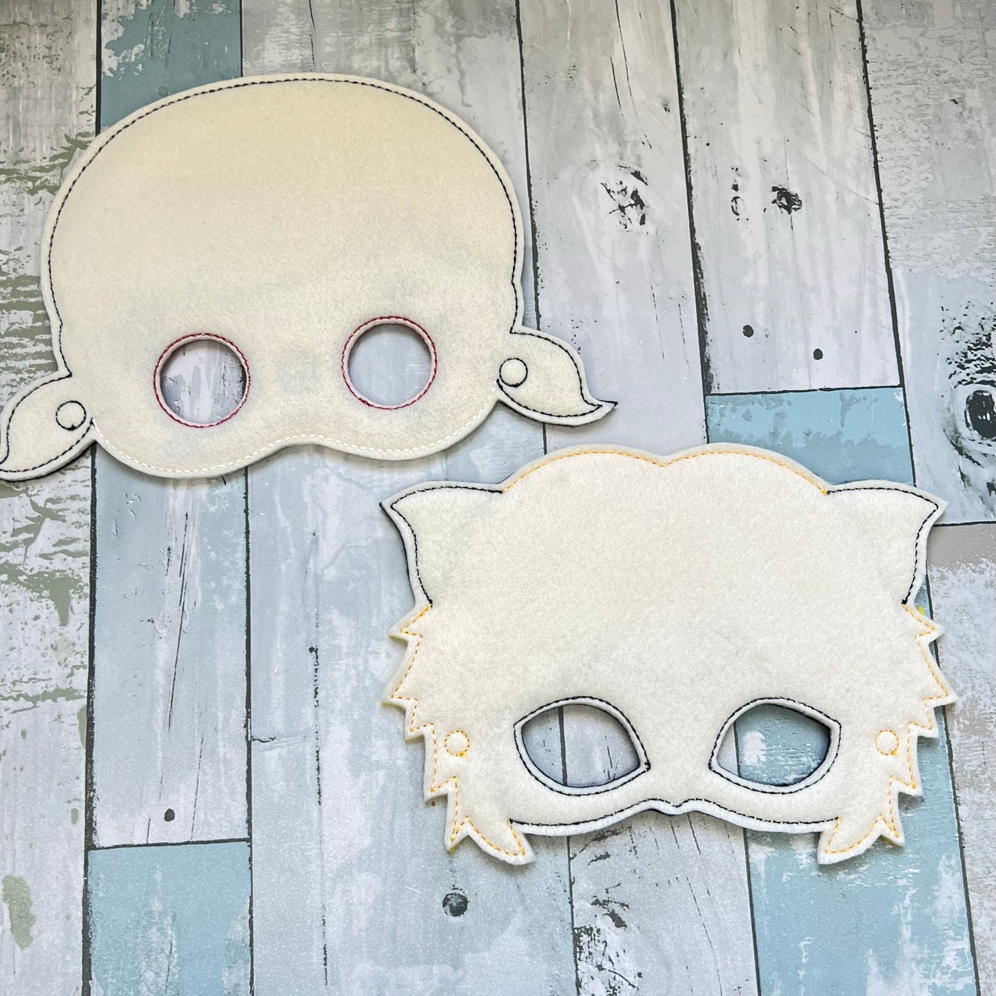 Ladybug & Cat Felt Play Mask