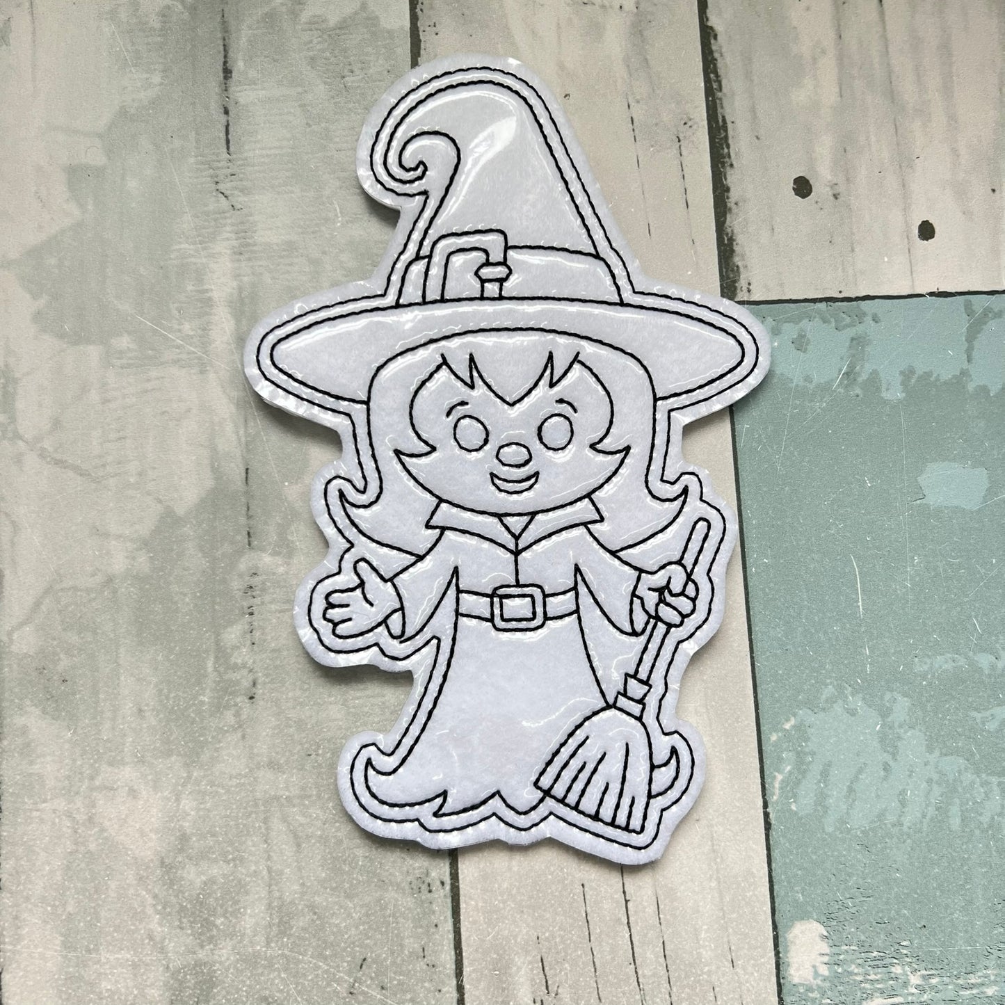 Halloween Set 4 Colouring Dolls