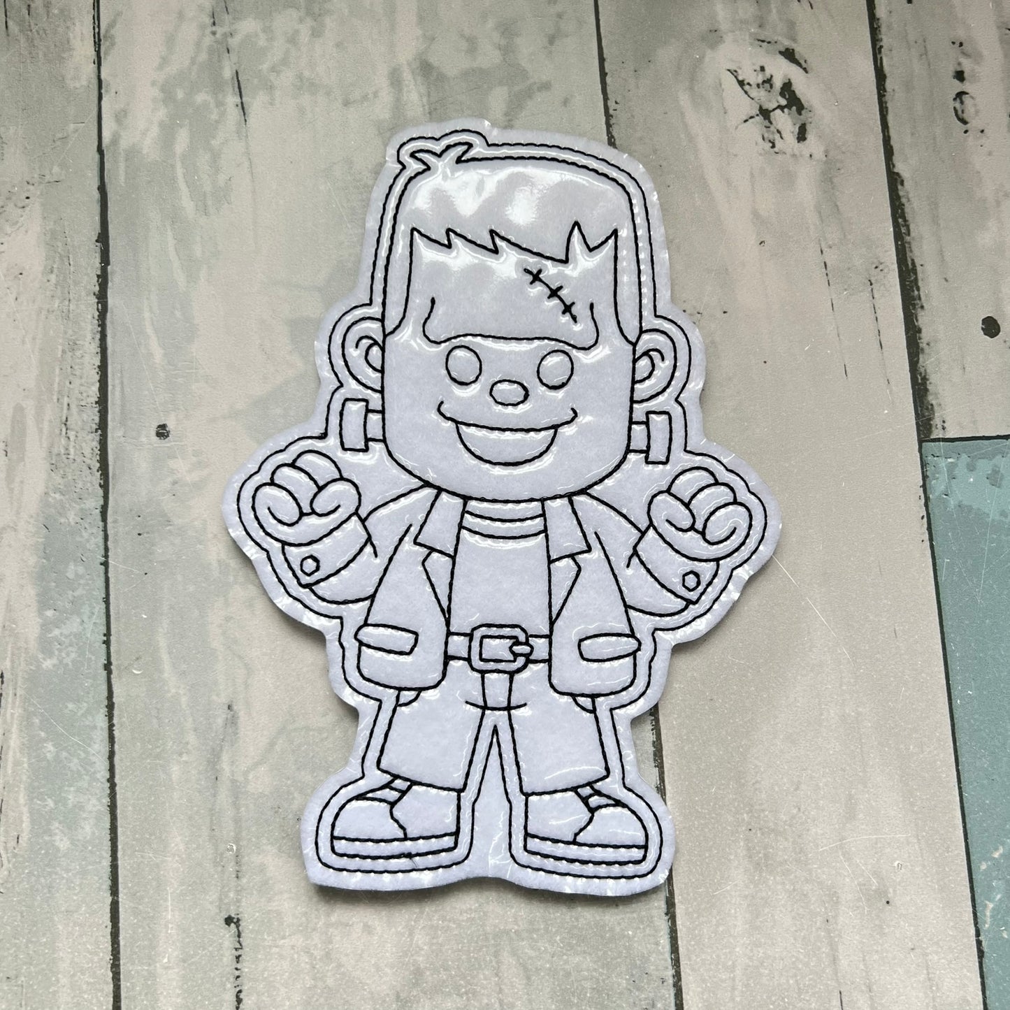 Halloween Set 4 Colouring Dolls