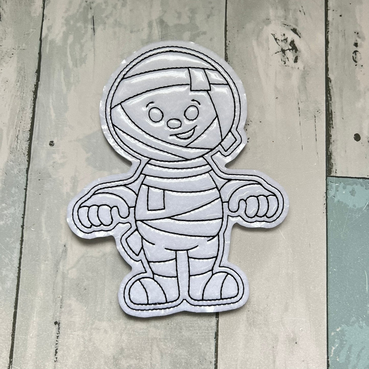 Halloween Set 4 Colouring Dolls