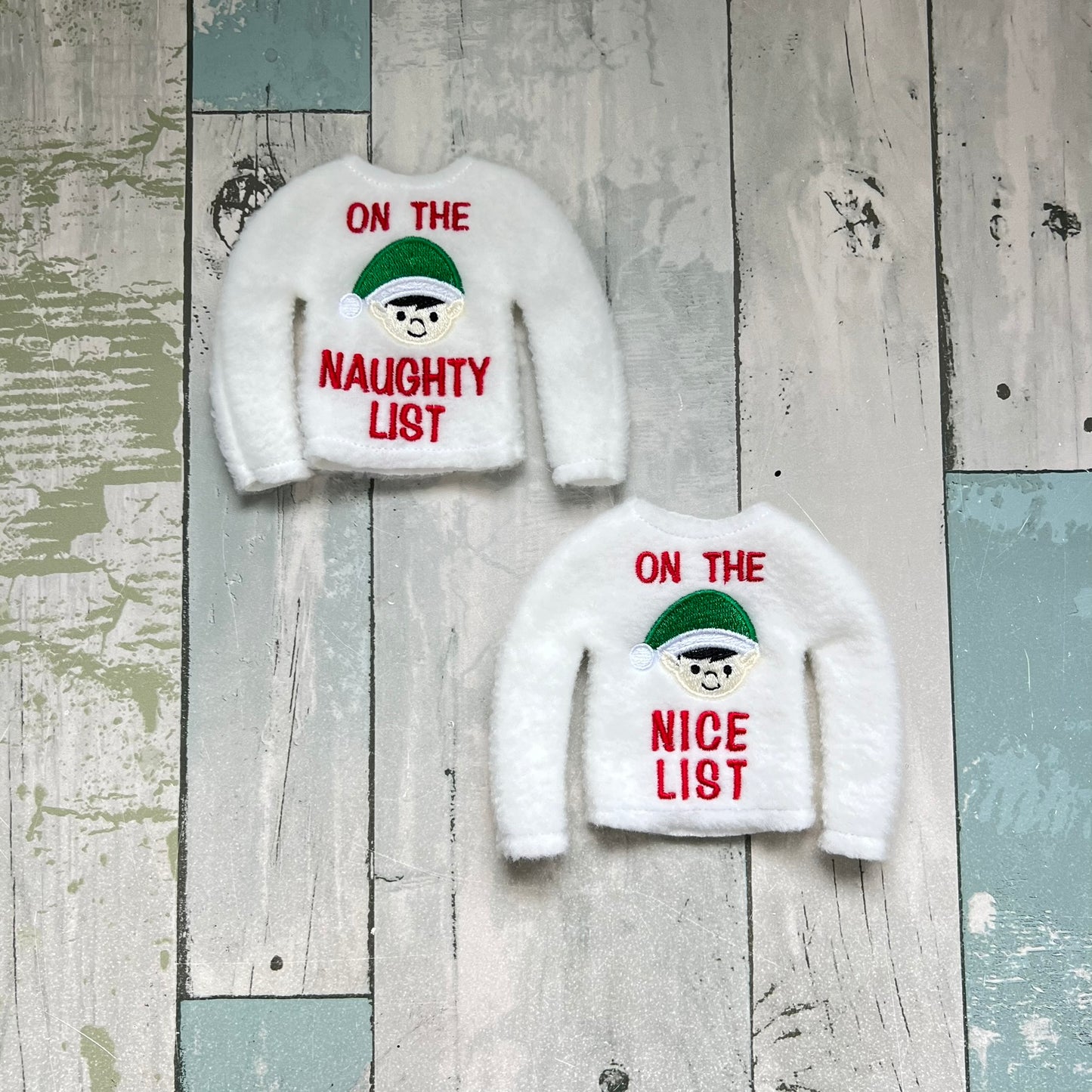 Naughty or Nice Elf Sweater