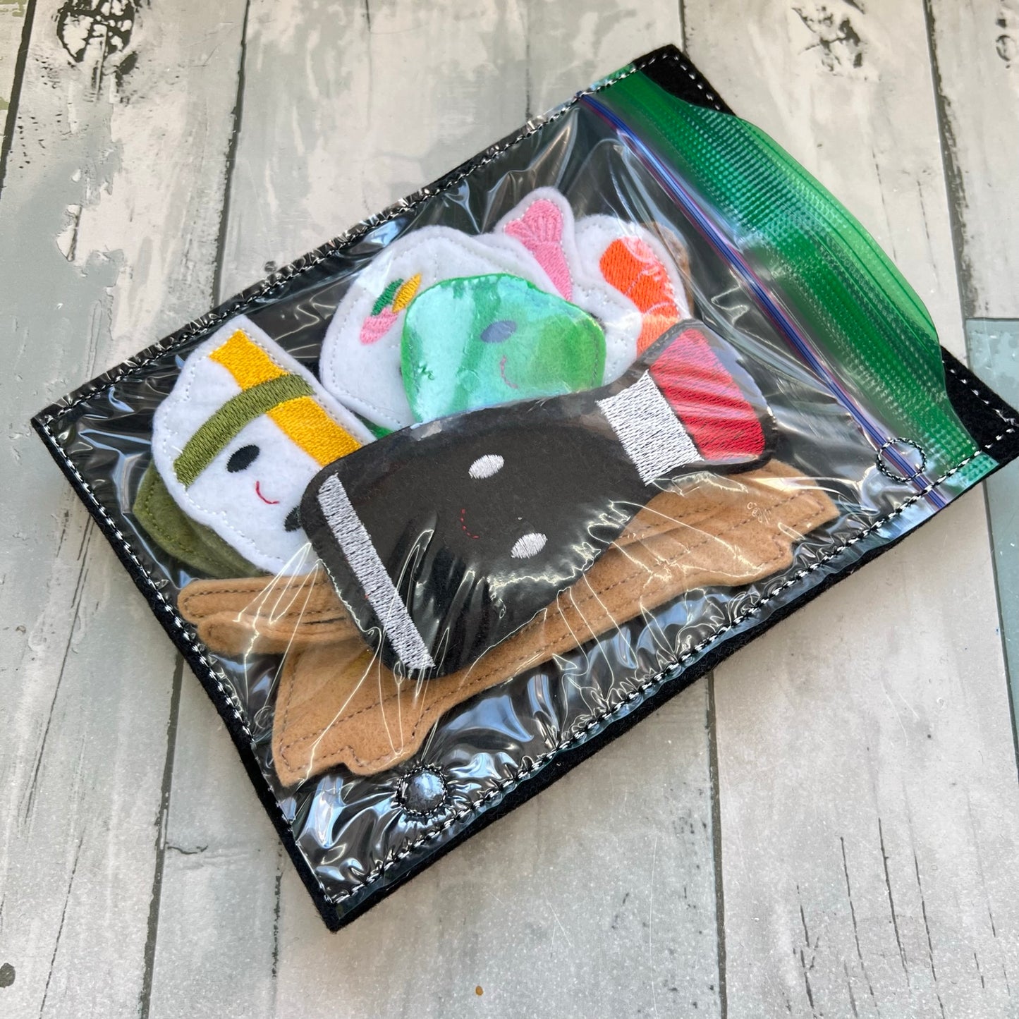 Sushi Felt Finger Puppets